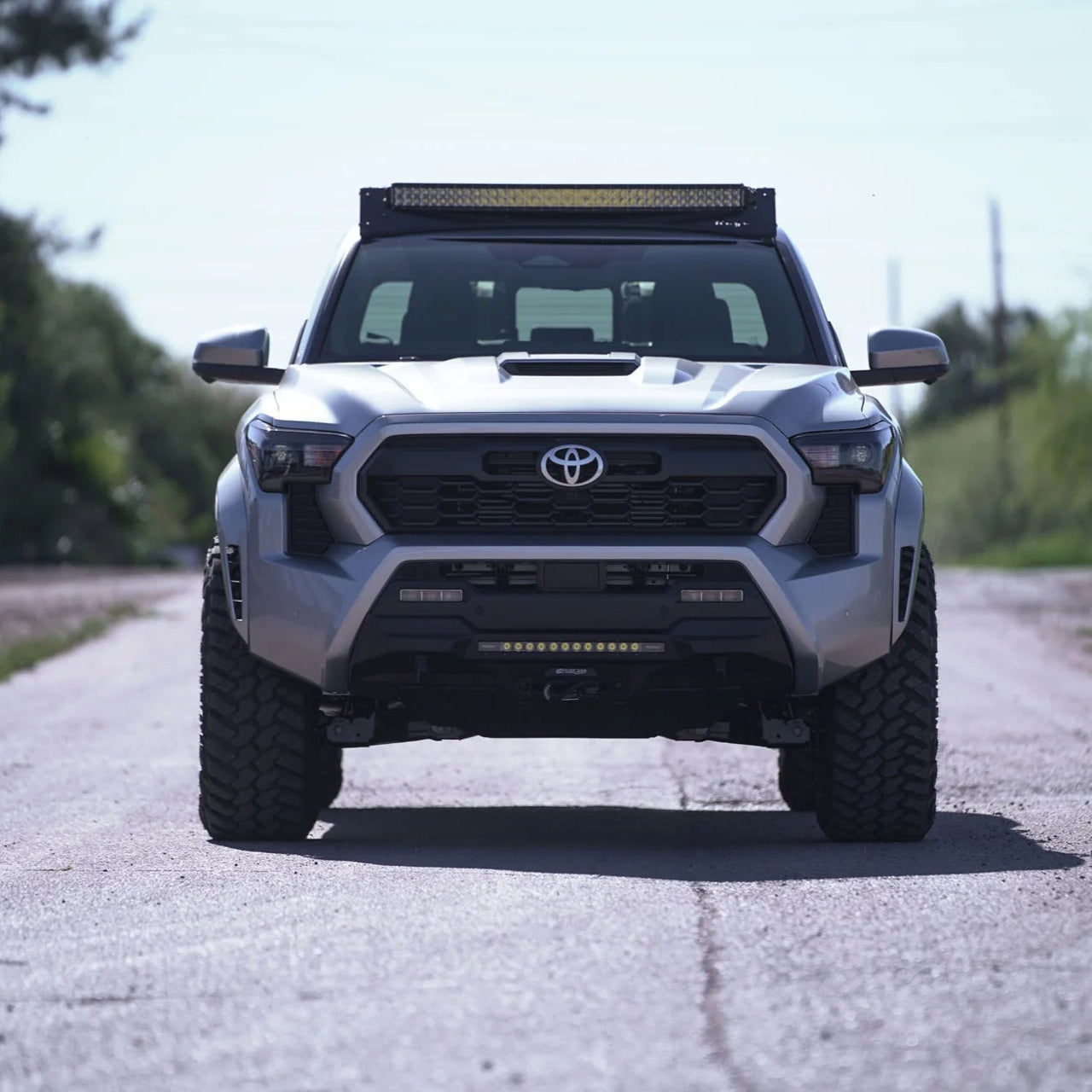 Stealth Center Mount Winch Front Bumper Tacoma (2024+)