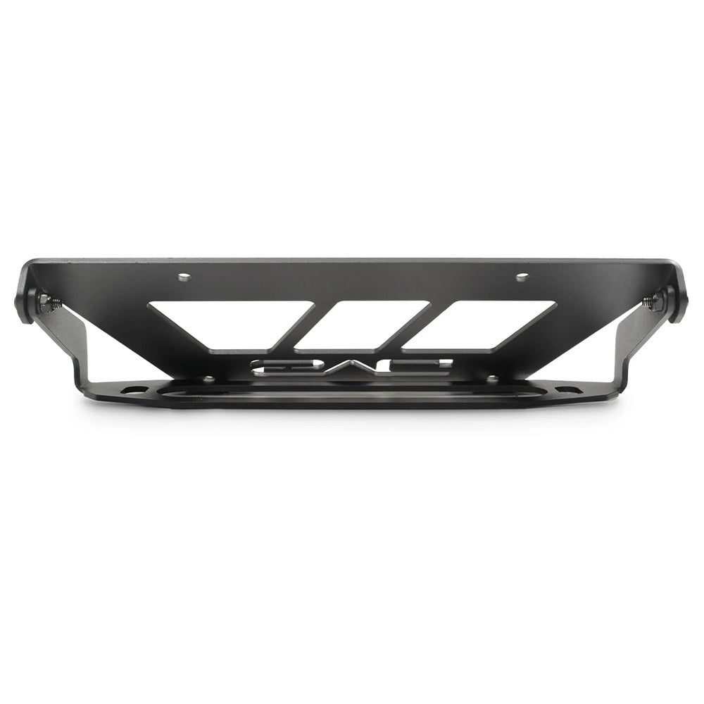 Fairlead Mounted Flip Up License Plate Bracket