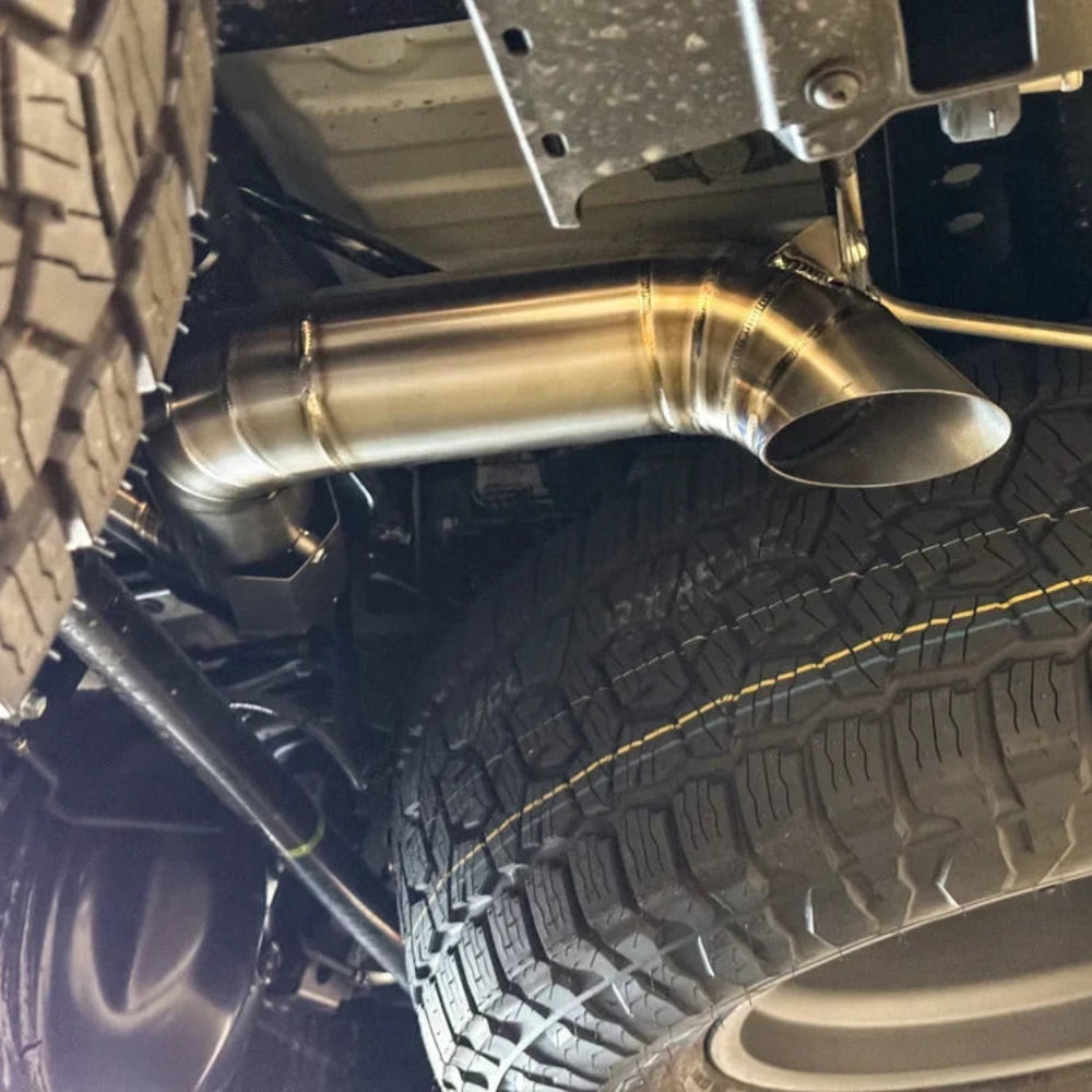 Titanium Axle Dump Exhaust Tip Land Cruiser (2024+) & 4Runner (2025+)