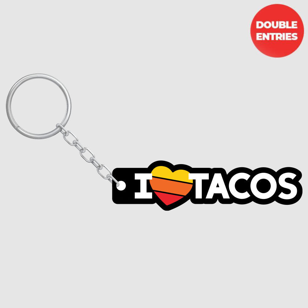 I ❤ Tacos Keychain