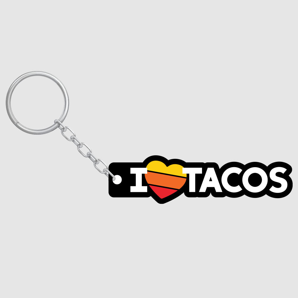 I ❤ Tacos Keychain