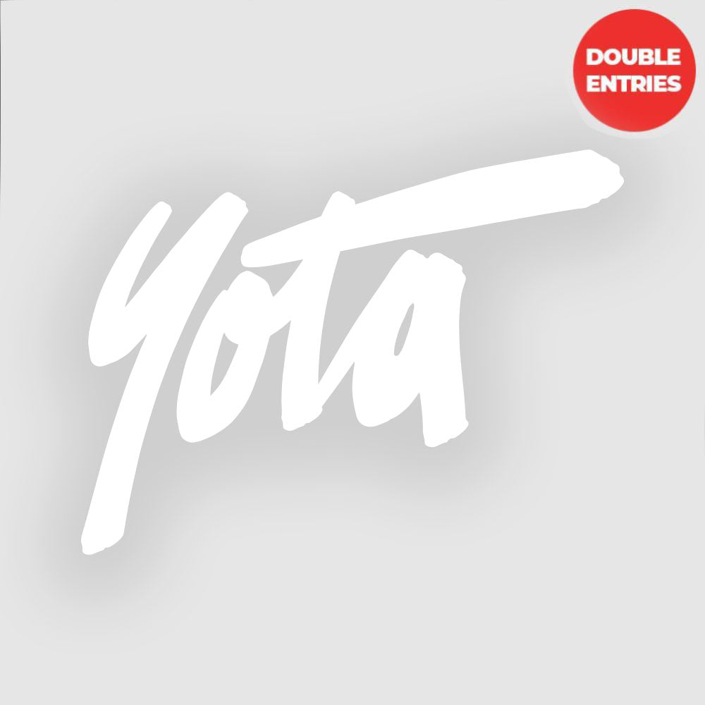 Yota Script Sticker