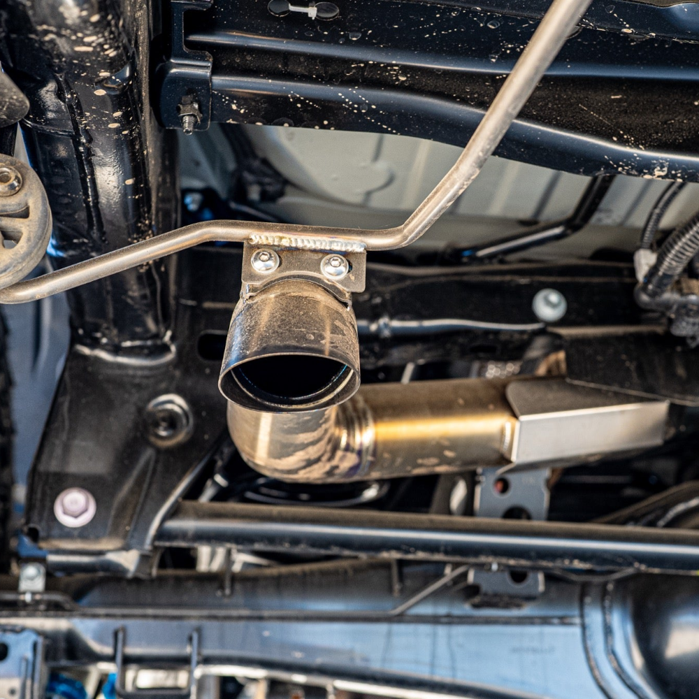 Titanium Axle Dump Exhaust Tip Land Cruiser (2024+) & 4Runner (2025+)