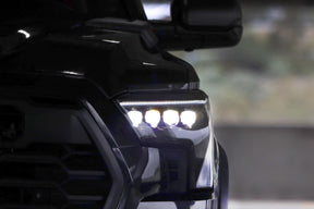 NOVA Series LED Projector Headlights Alpha Black Tundra (2022+)