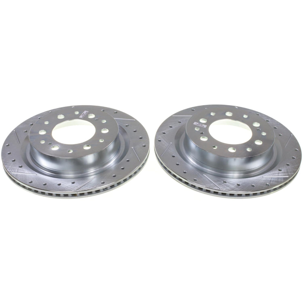 Evolution Drilled, Slotted & Zinc Plated Rotors Tundra (2022+)
