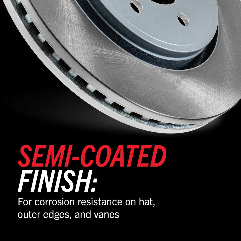 Z17 Semi-Coated Rotor Brakes 4Runner (2010-2024)