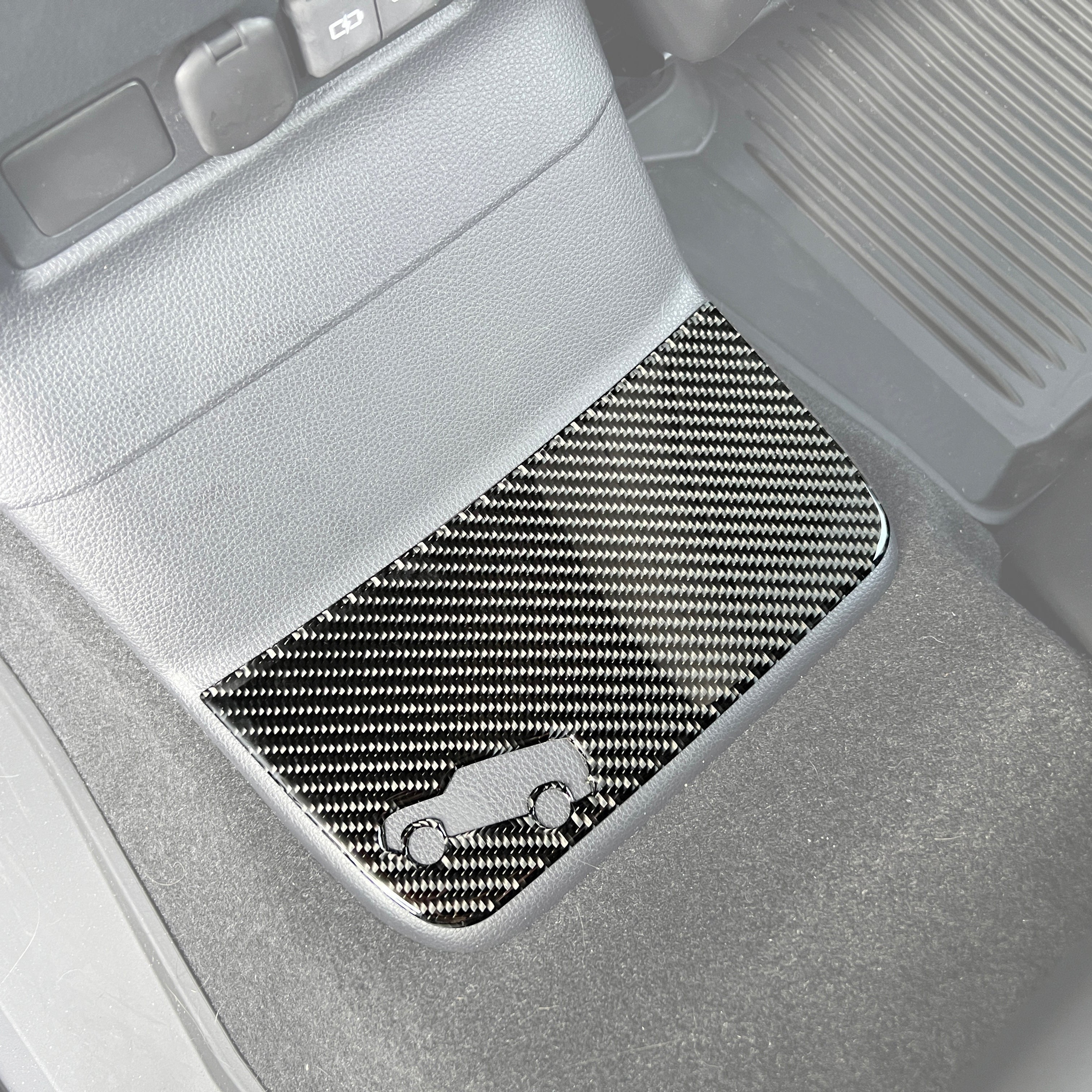 Rear Center Console Kick Plate Overlays Land Cruiser (2024+)