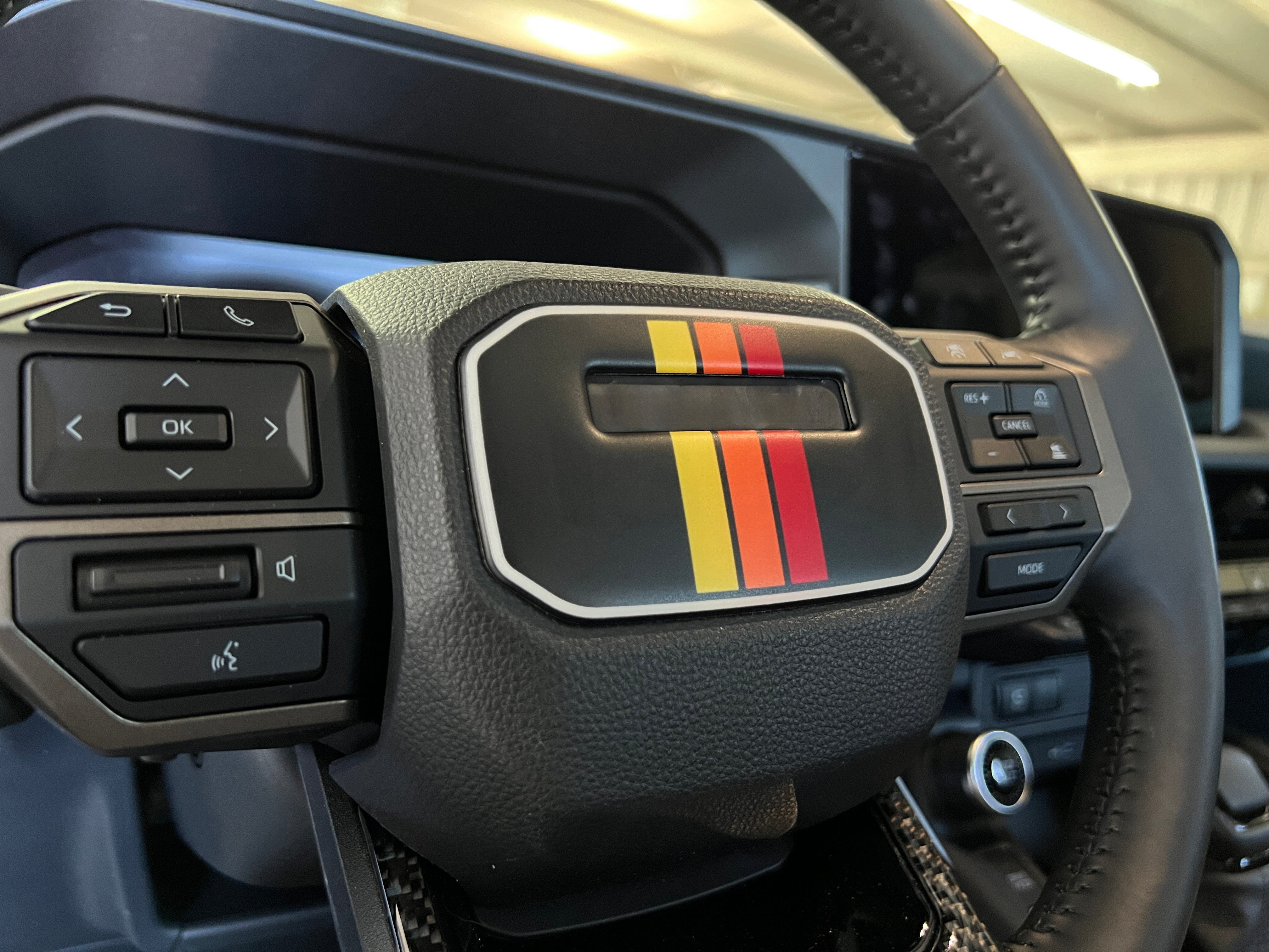 Center Steering Wheel Accent Trim Land Cruiser (2024+)