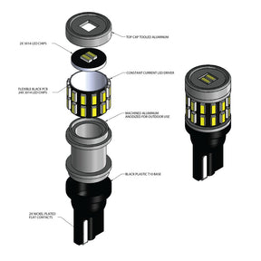 LED High Output Amber Side Marker Bulbs Tacoma (2016-2023)