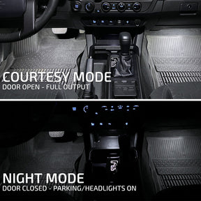 LED Front Footwell Kit 4Runner (2010-2024)