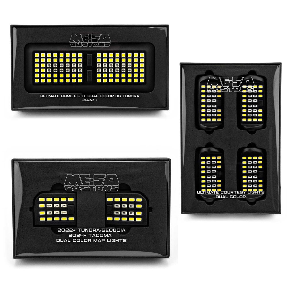 Ultimate Map & Dome & Courtesy Light Bundle Tundra (2022+)