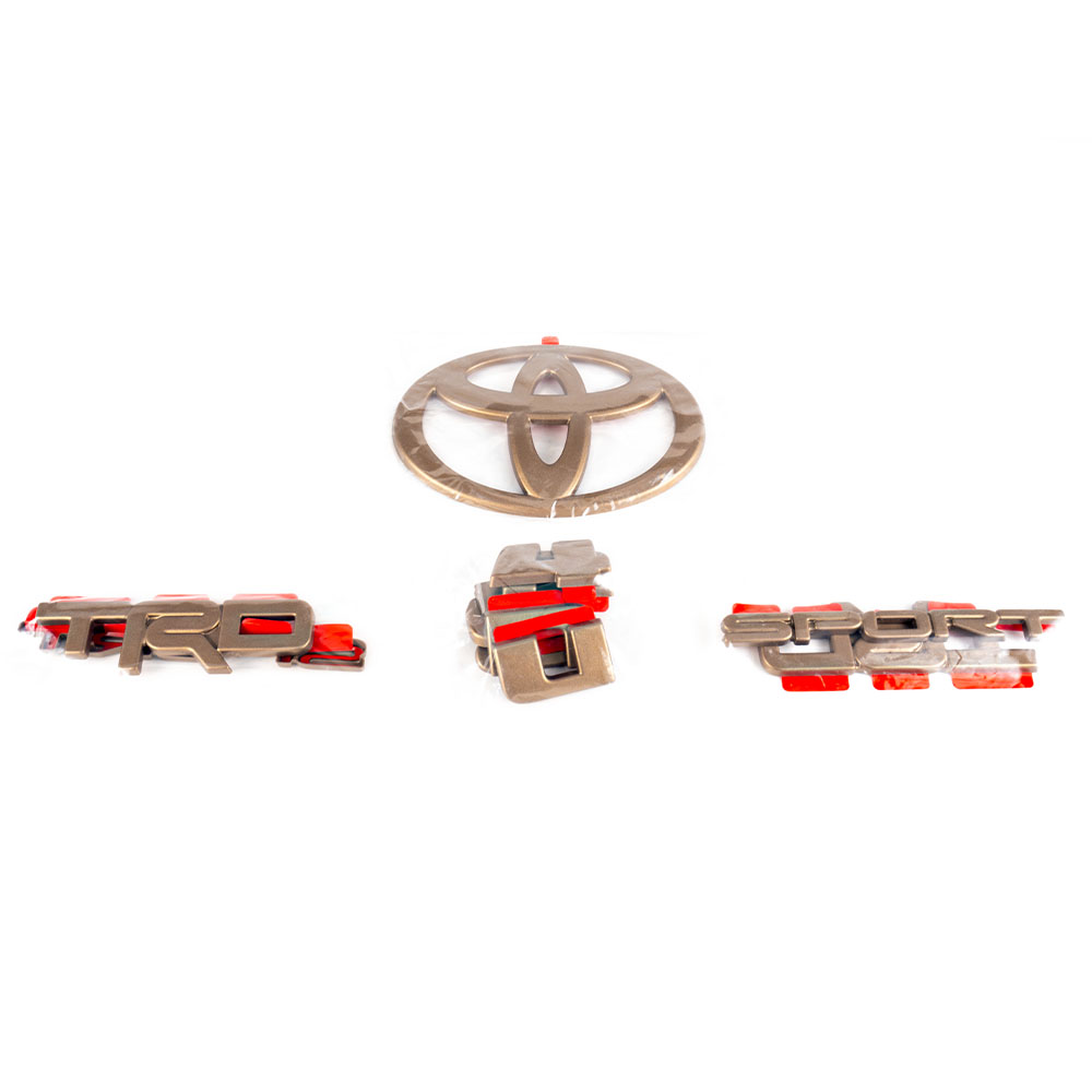 OEM Bronze Emblem Overlay Kit 4Runner (2025+)