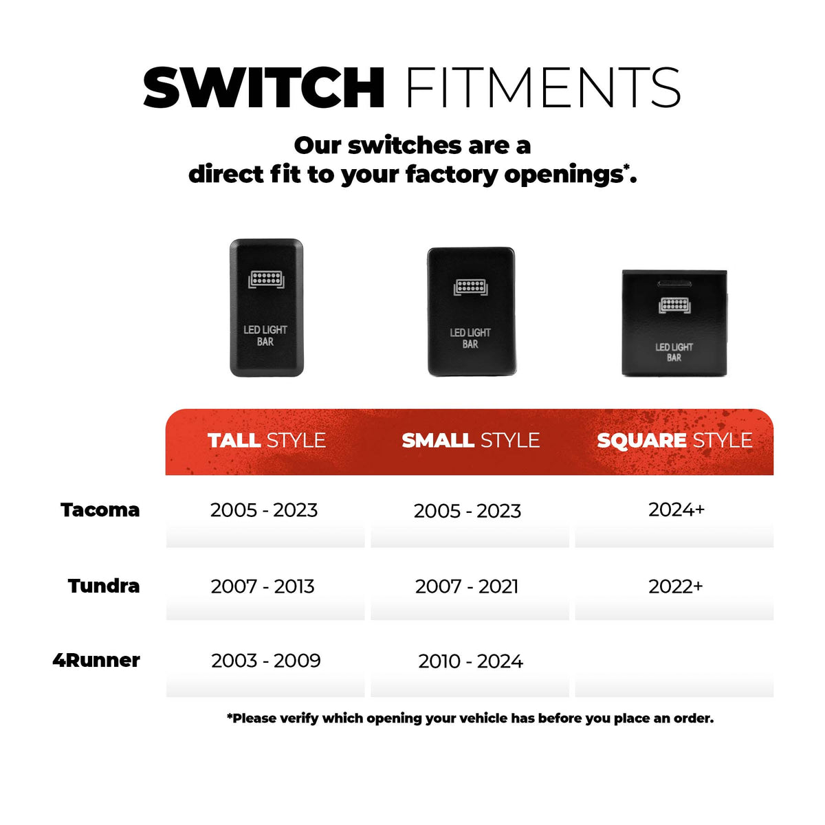 Ditch Light & Backlight Dual Function Switch