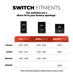 Ditch Light & Backlight Dual Function Switch