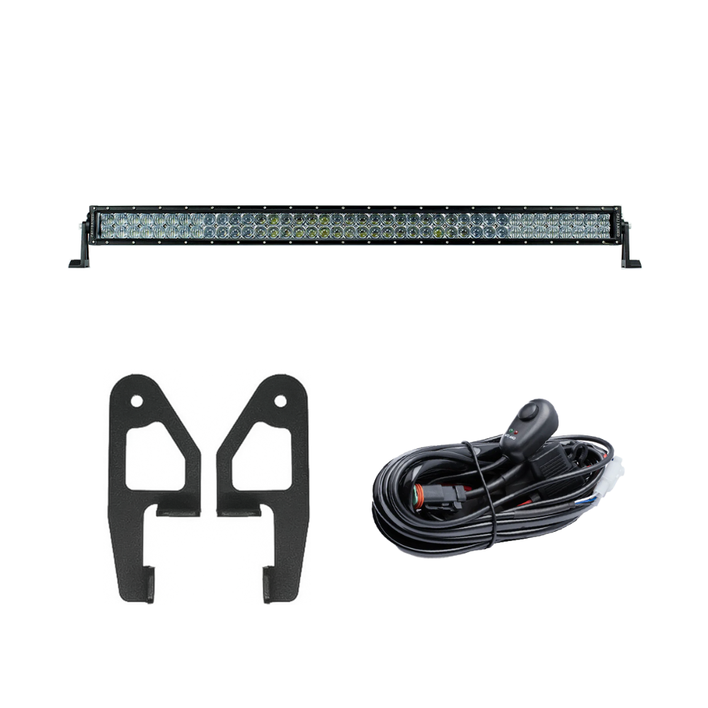 Premium Roof Rack Front Light Bar Kit Tacoma (2024+) 4Runner (2025+)
