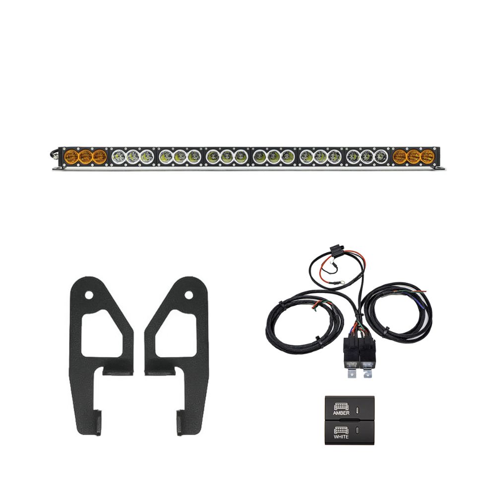 Premium Roof Rack Front Light Bar Kit Tacoma (2024+) 4Runner (2025+)