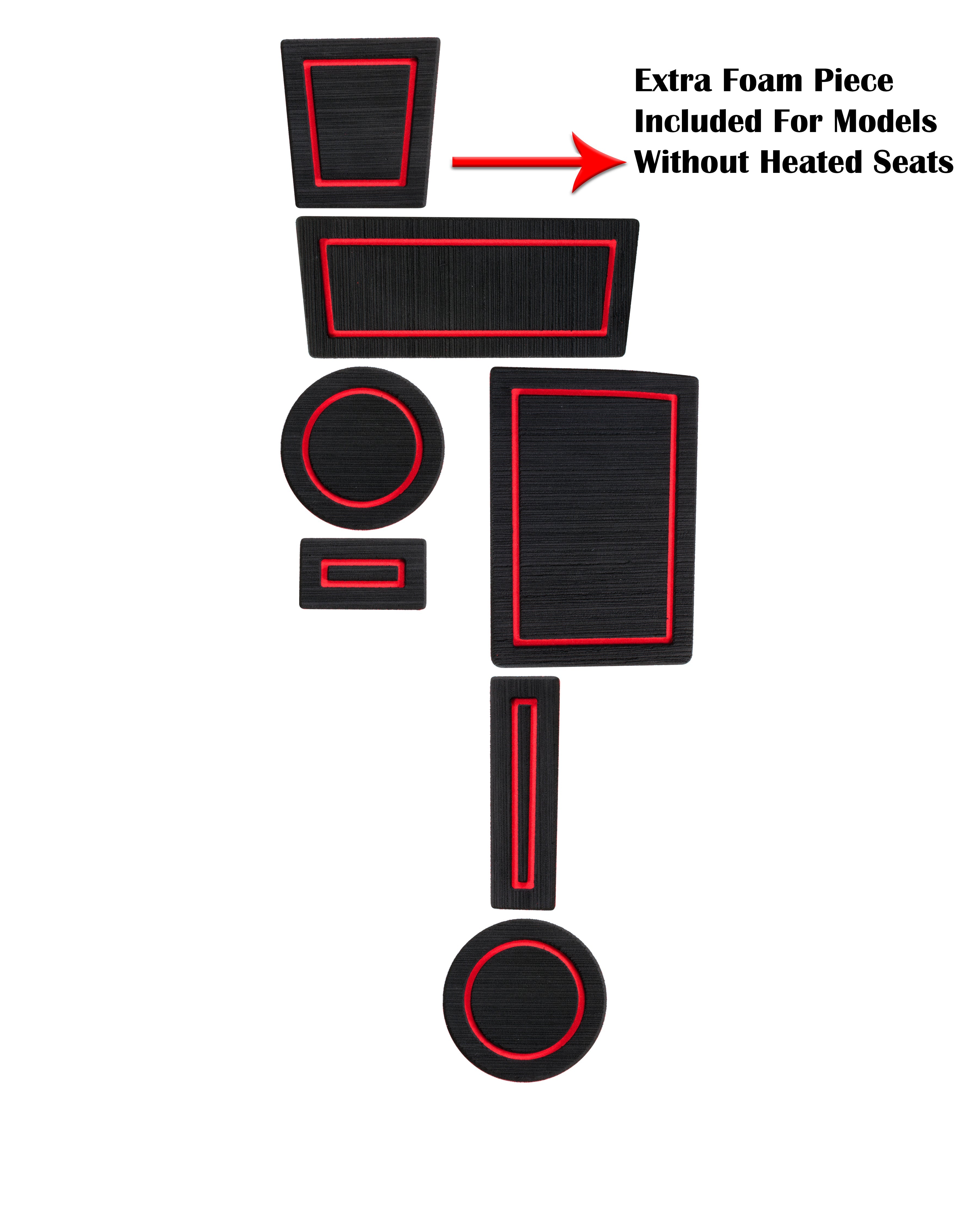 FOAM Cup Holder Inserts 4Runner (2010-2024)