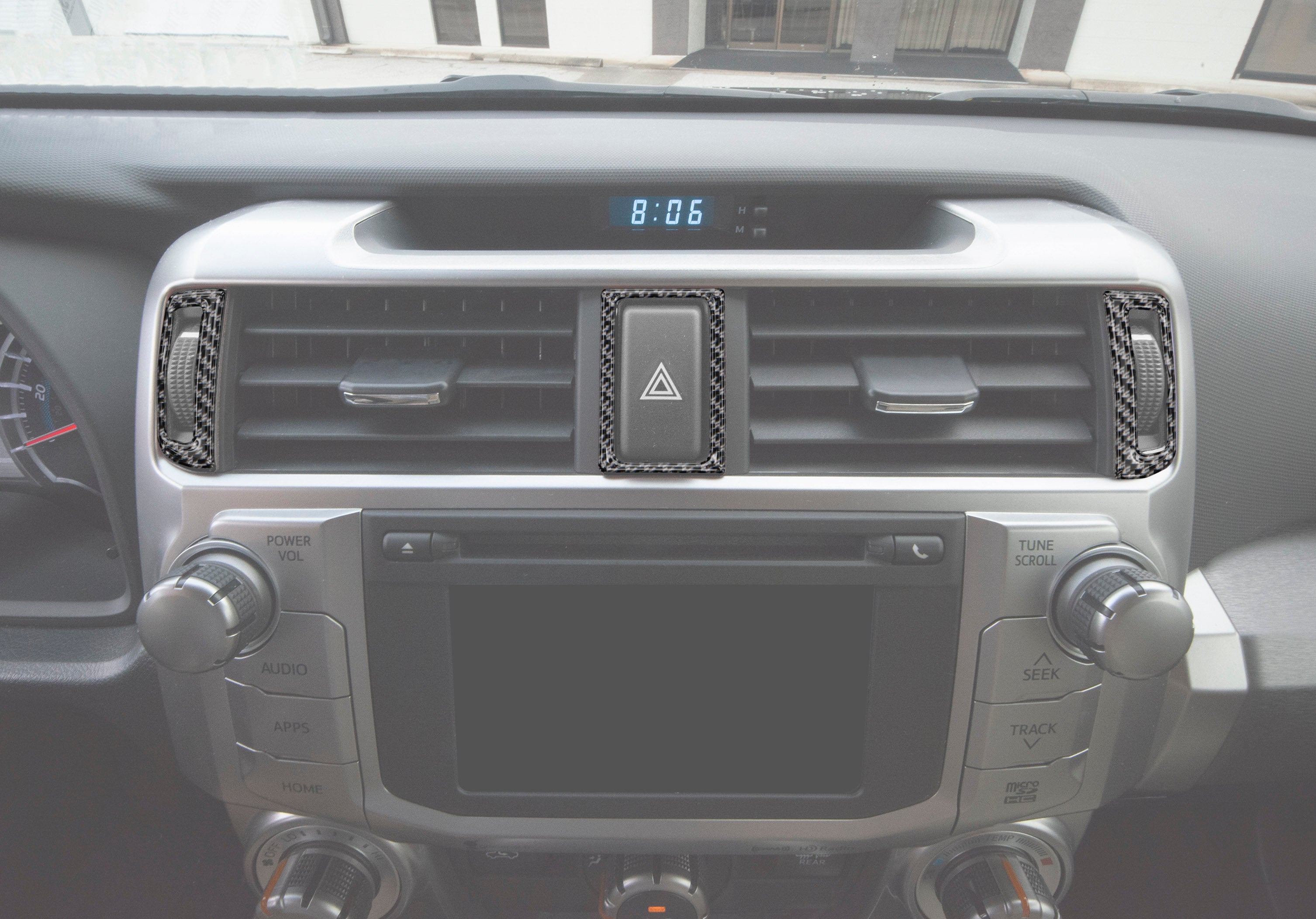 Center Air Vent Accent Trim 4Runner (2014-2024)