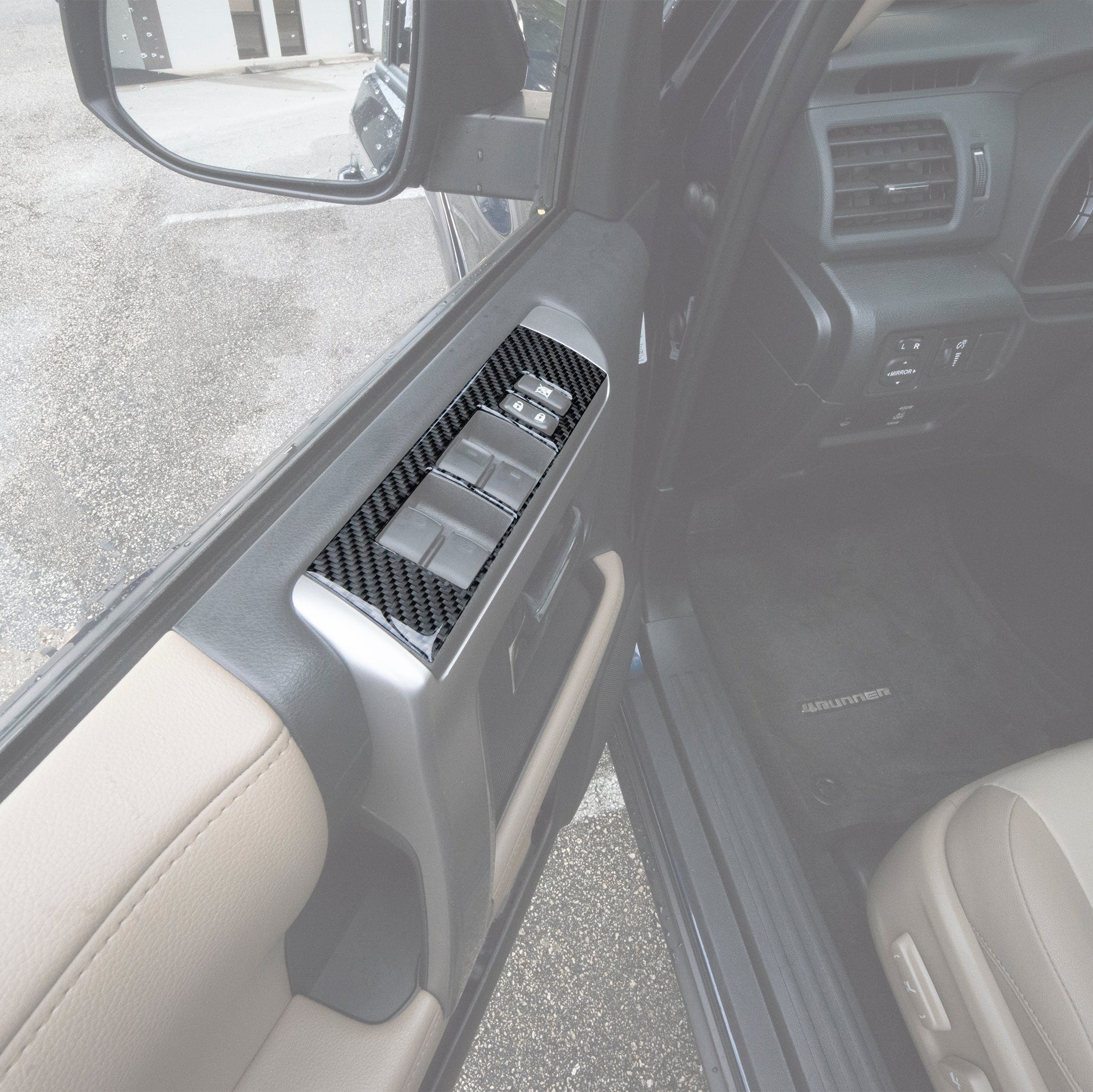 Side Door Control Accent Trim 4Runner (2014-2024)