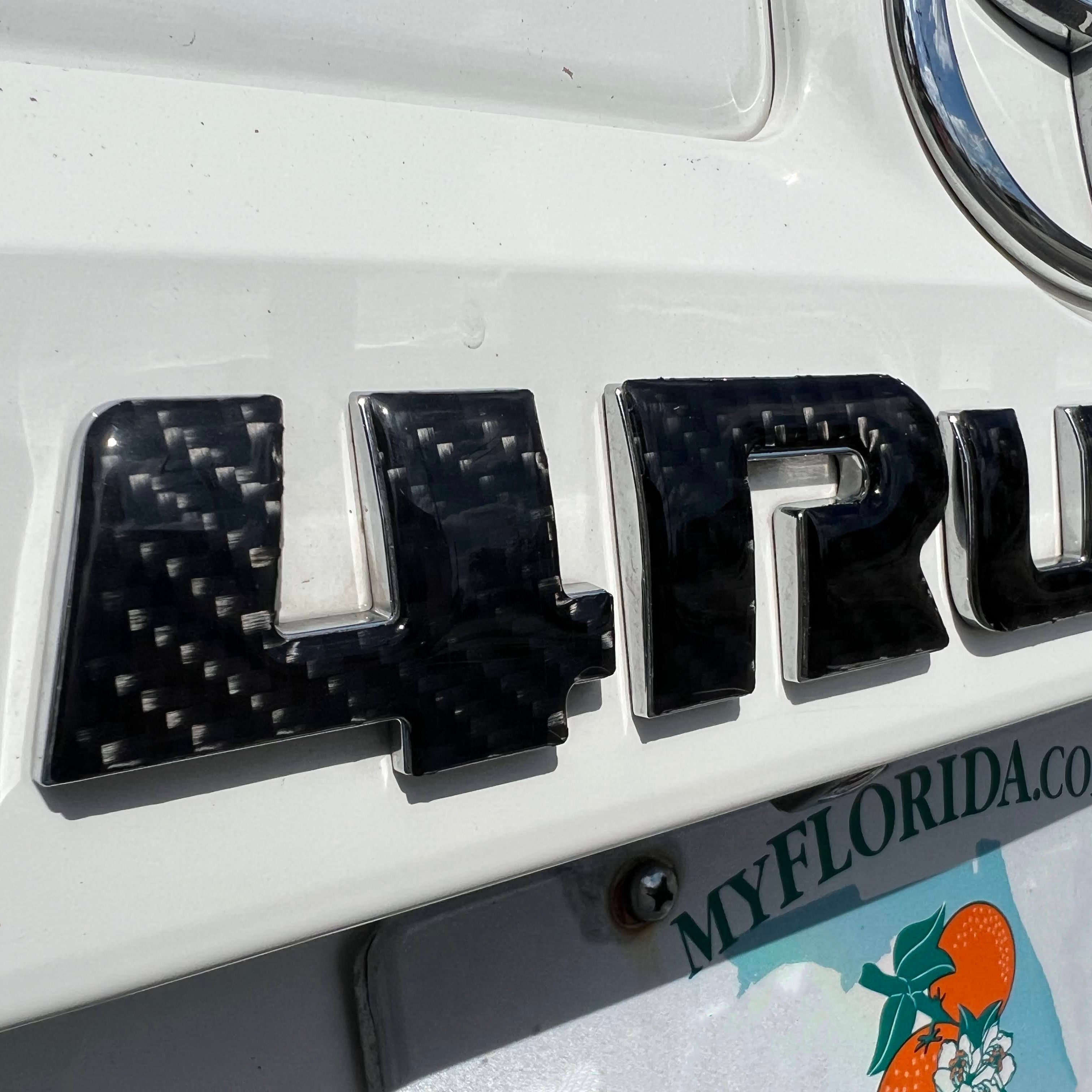 Rear Hatch Letter Overlays 4Runner (2010-2024)