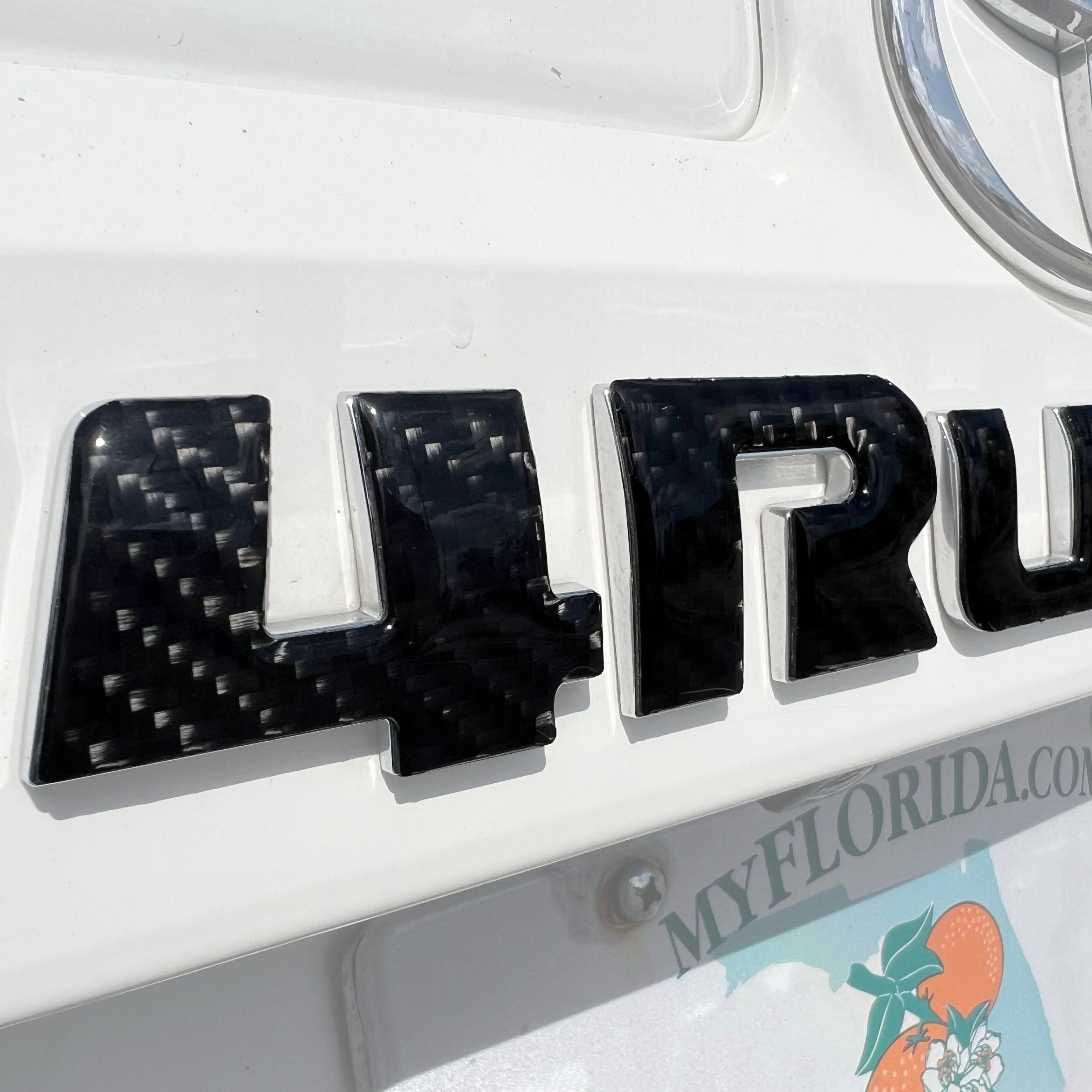 Rear Hatch Letter Overlays 4Runner (2010-2024)