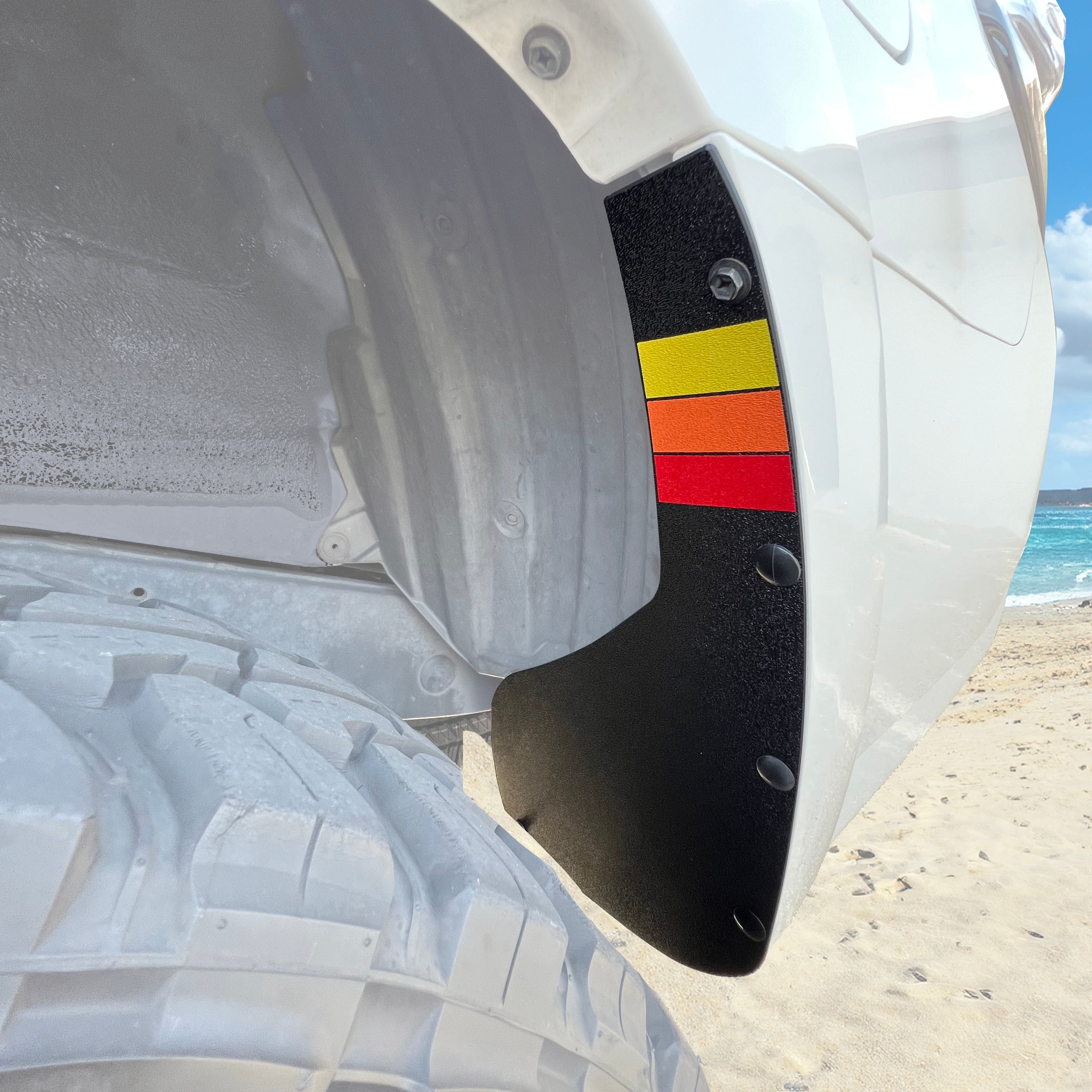 Rear Mud Flap Delete Kit for Toyota 4Runner 2010-2024
