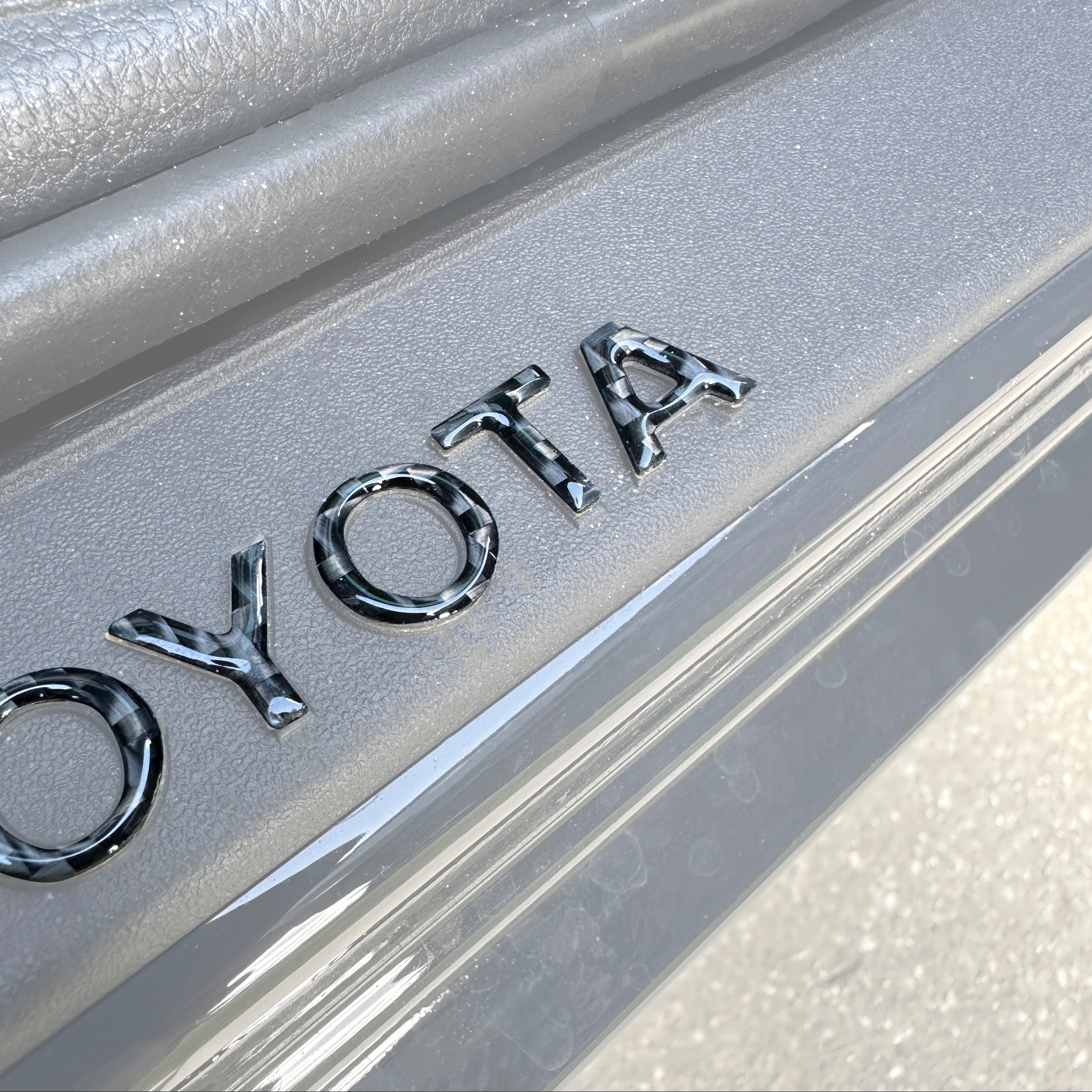 Door Sill Letter Overlays 4Runner (2025+)