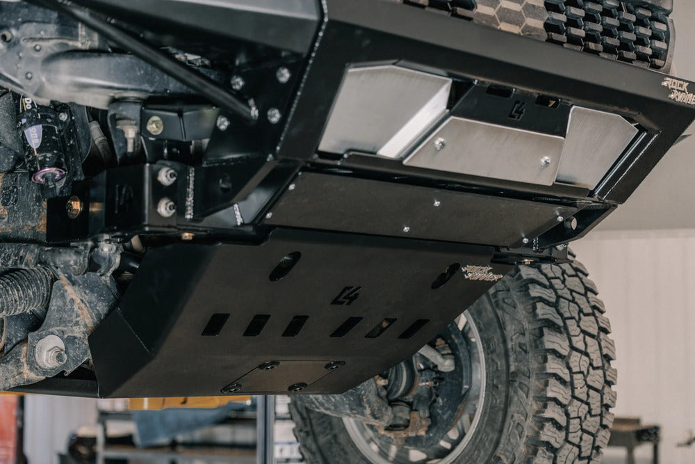 Rock Runner Front Skid Plate With Cross Member Delete Tacoma (2016-2023)