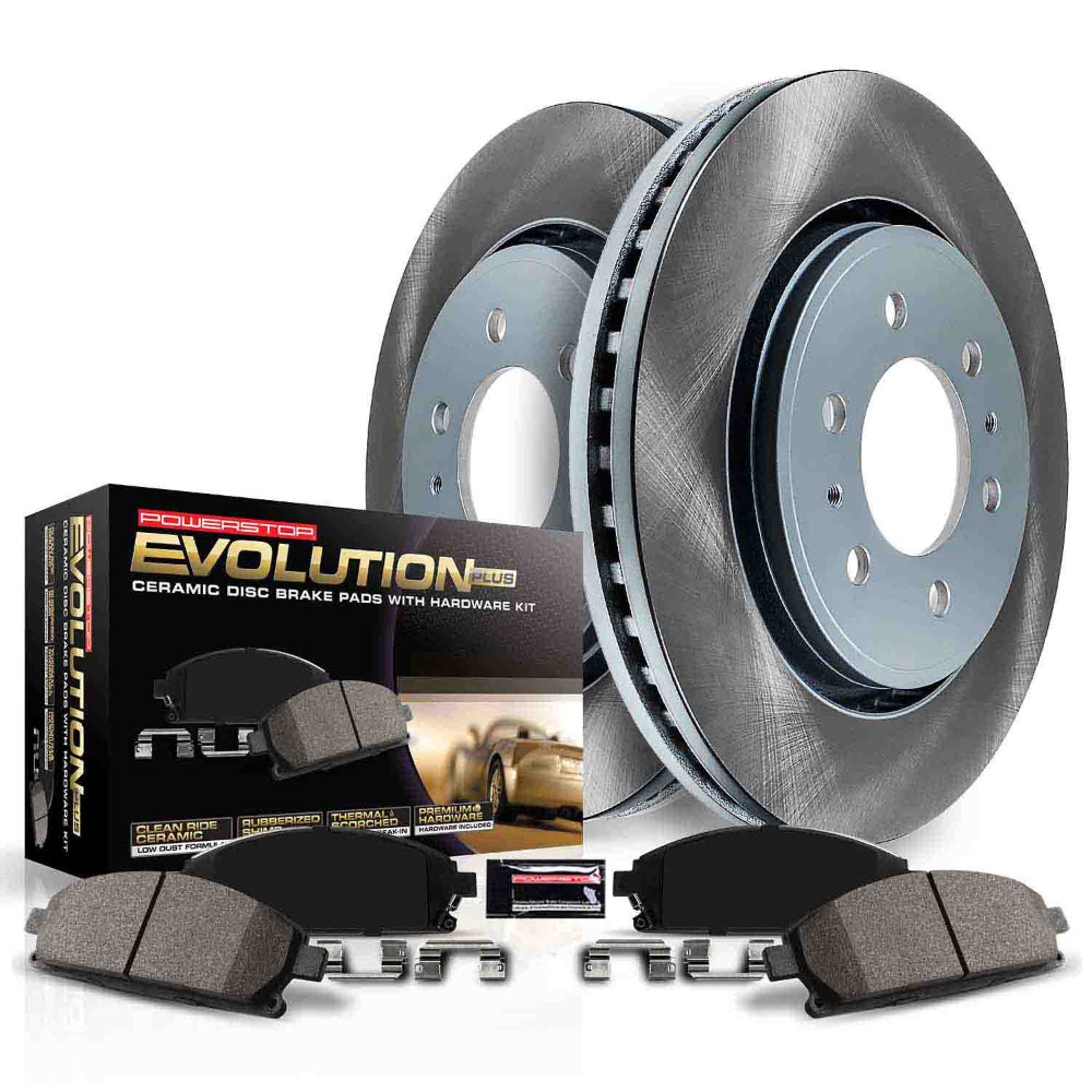 Z17 Semi-Coated Rotor Brakes 4Runner (2010-2024)