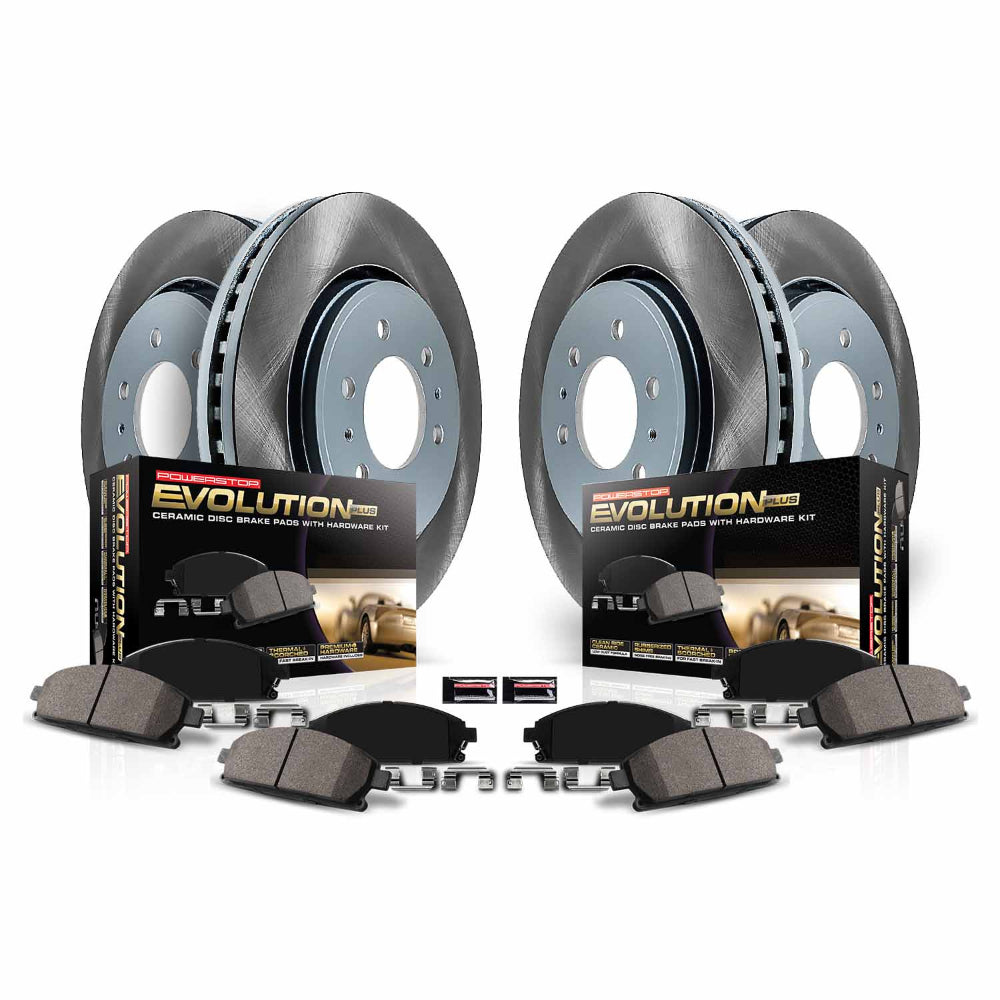 Z17 Semi-Coated Rotor Brakes 4Runner (2010-2024)