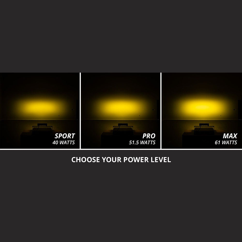 SS10 Yellow SAE/DOT LED Light Bar