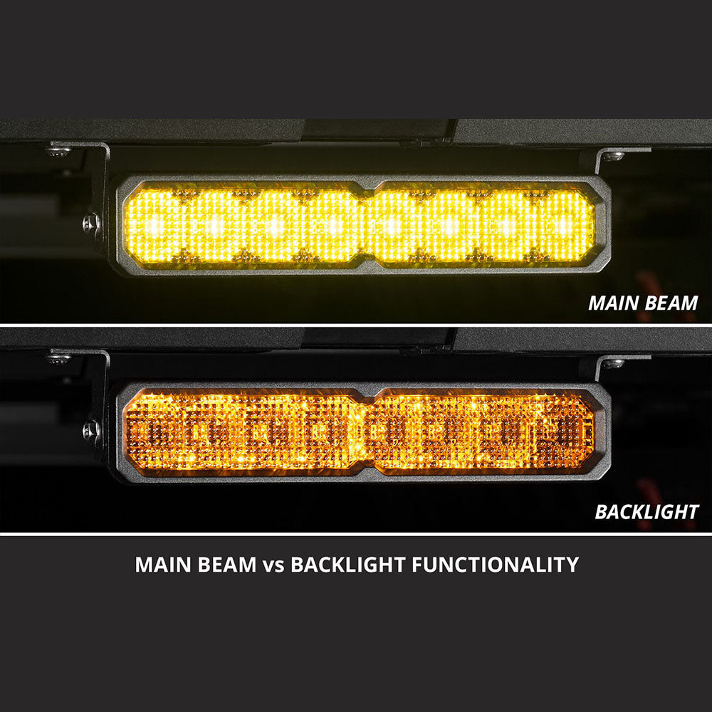 SS10 Yellow SAE/DOT LED Light Bar