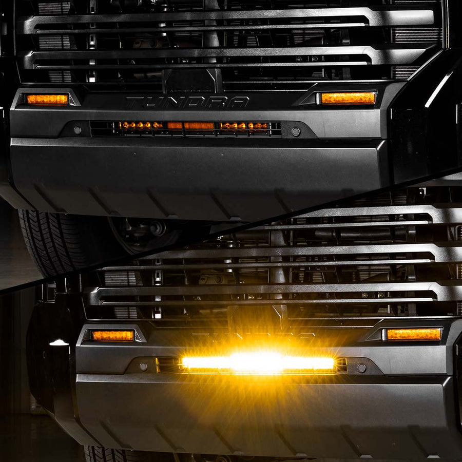 Diode Dynamics SS30 Stealth Lightbar Kit Amber Combo | Multiple Fitments (DD6362) main image 1