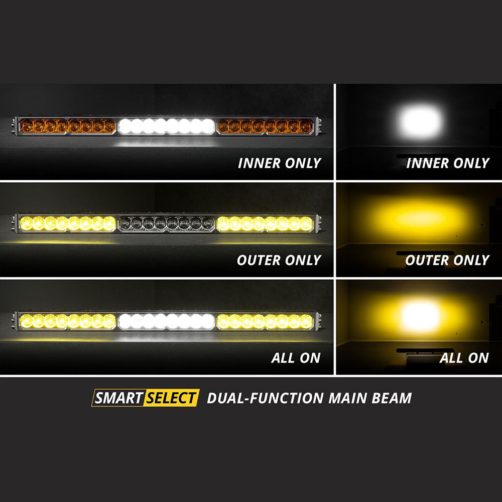 SS30 Dual Color LED Light Bar