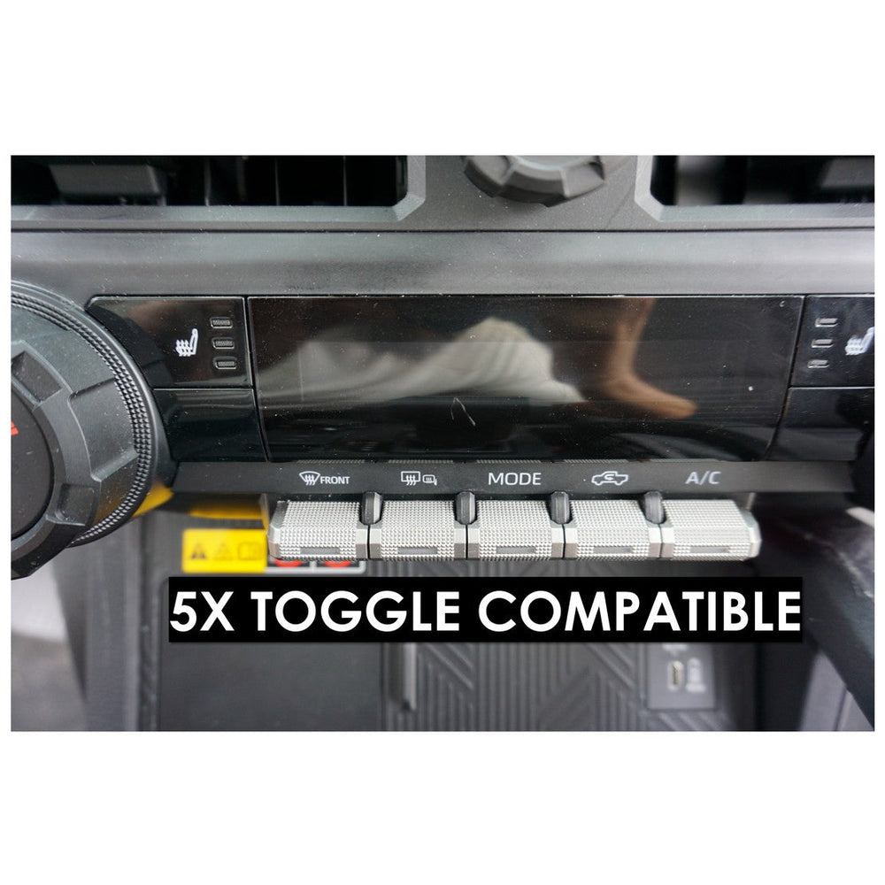 5 toggle climate control layout that fits the 5 piece set