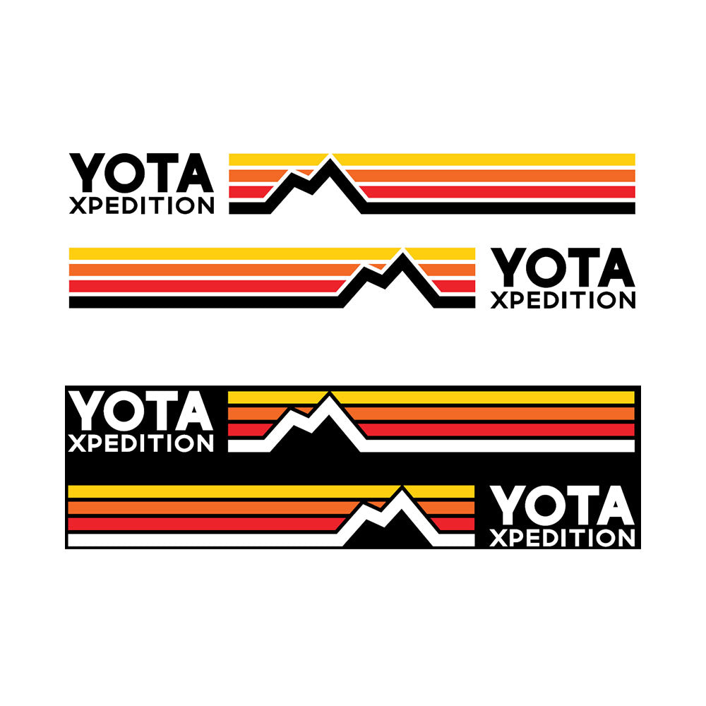 Yota Xpedition Vehicle Side Sticker - Full Color