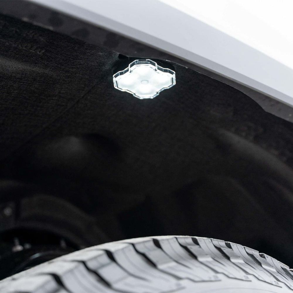 Stage Series LED Rock Light Kit Single-color & RGBW (8-Pack)