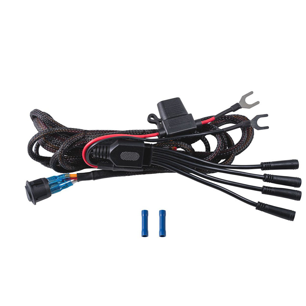 Stage Series Single-Color Rock Light M8 Wiring Harness