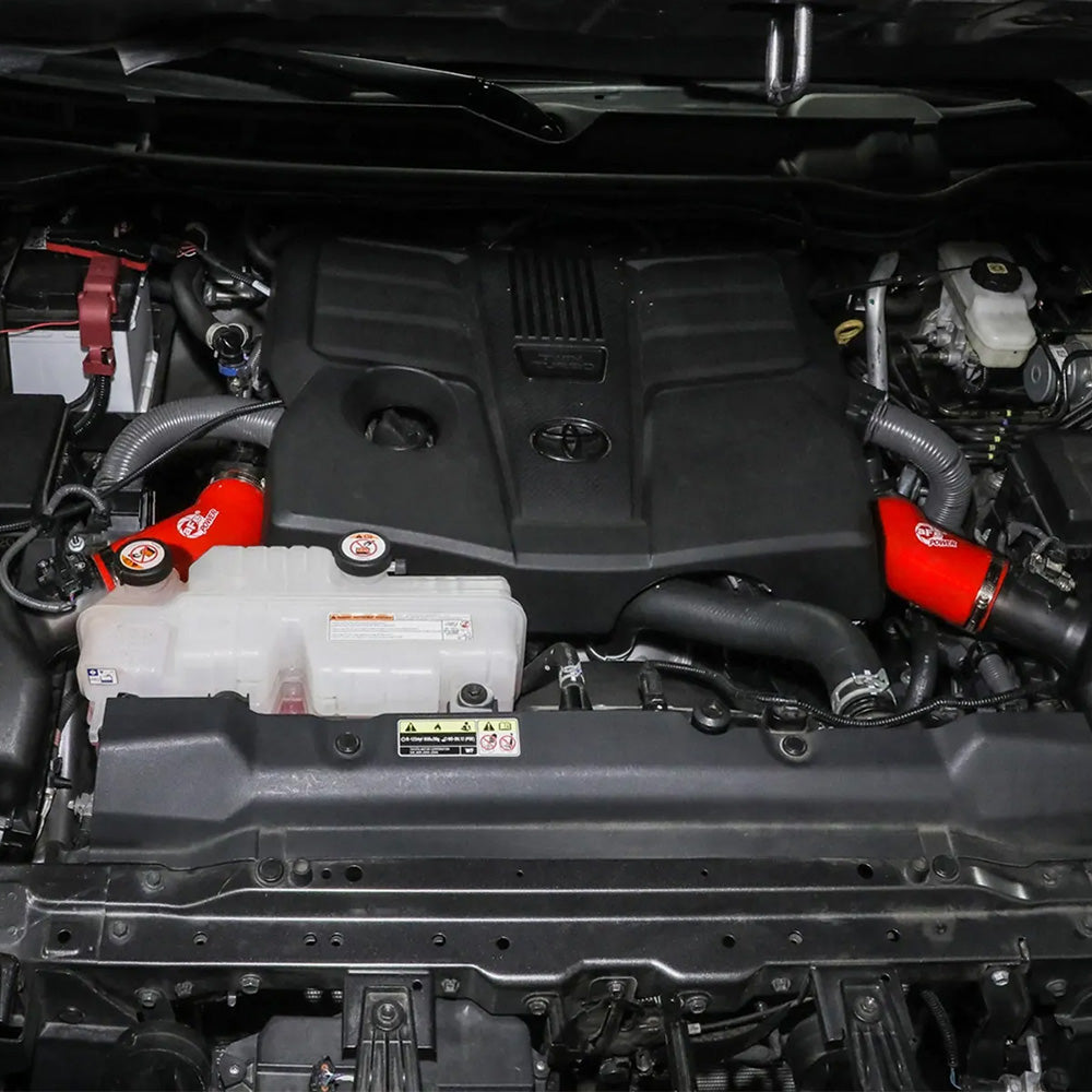Super Stock Red Edition Induction System w/ Pro DRY S Filters Sequoia (2023+)