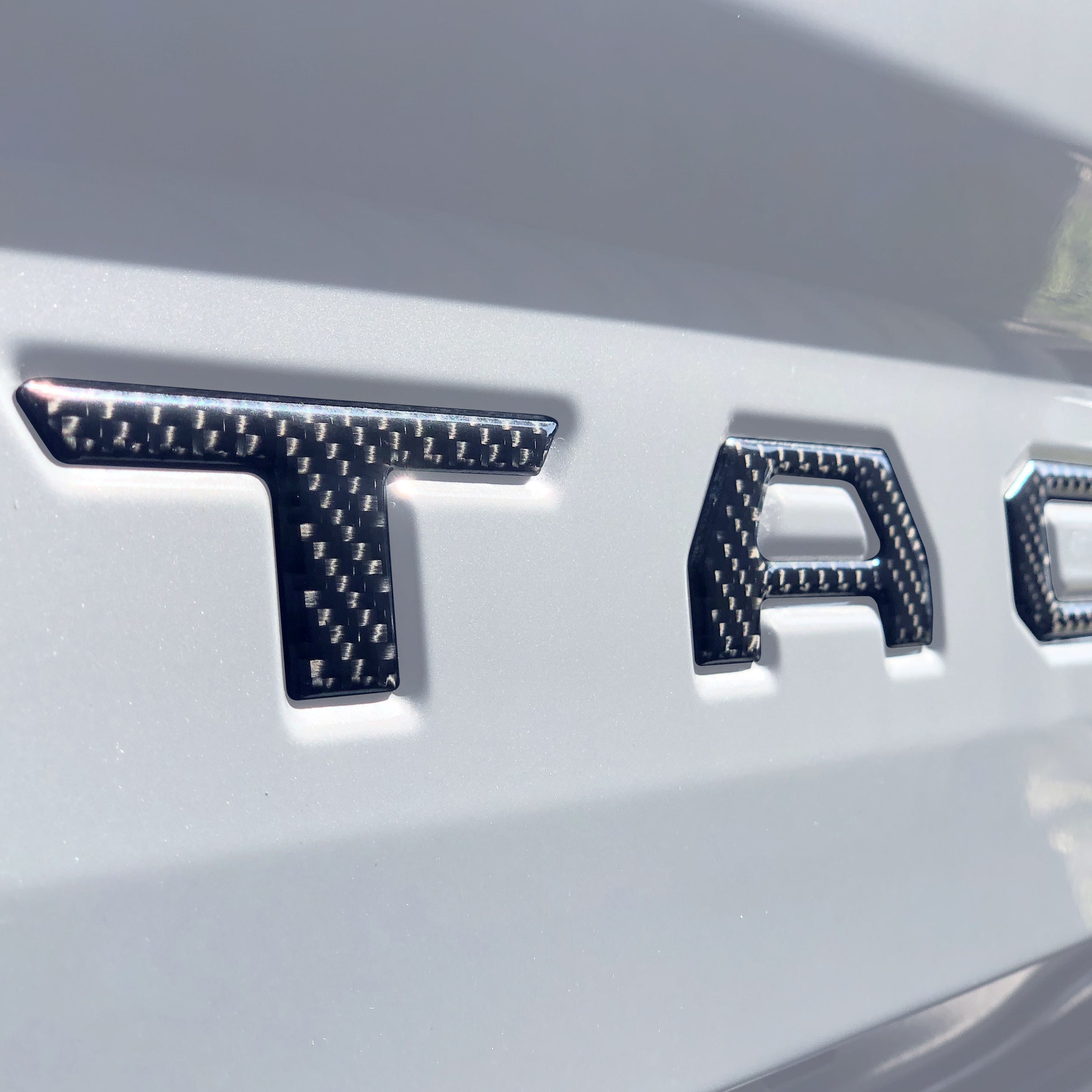 Tailgate Letter Inserts Tacoma (2016-2023)