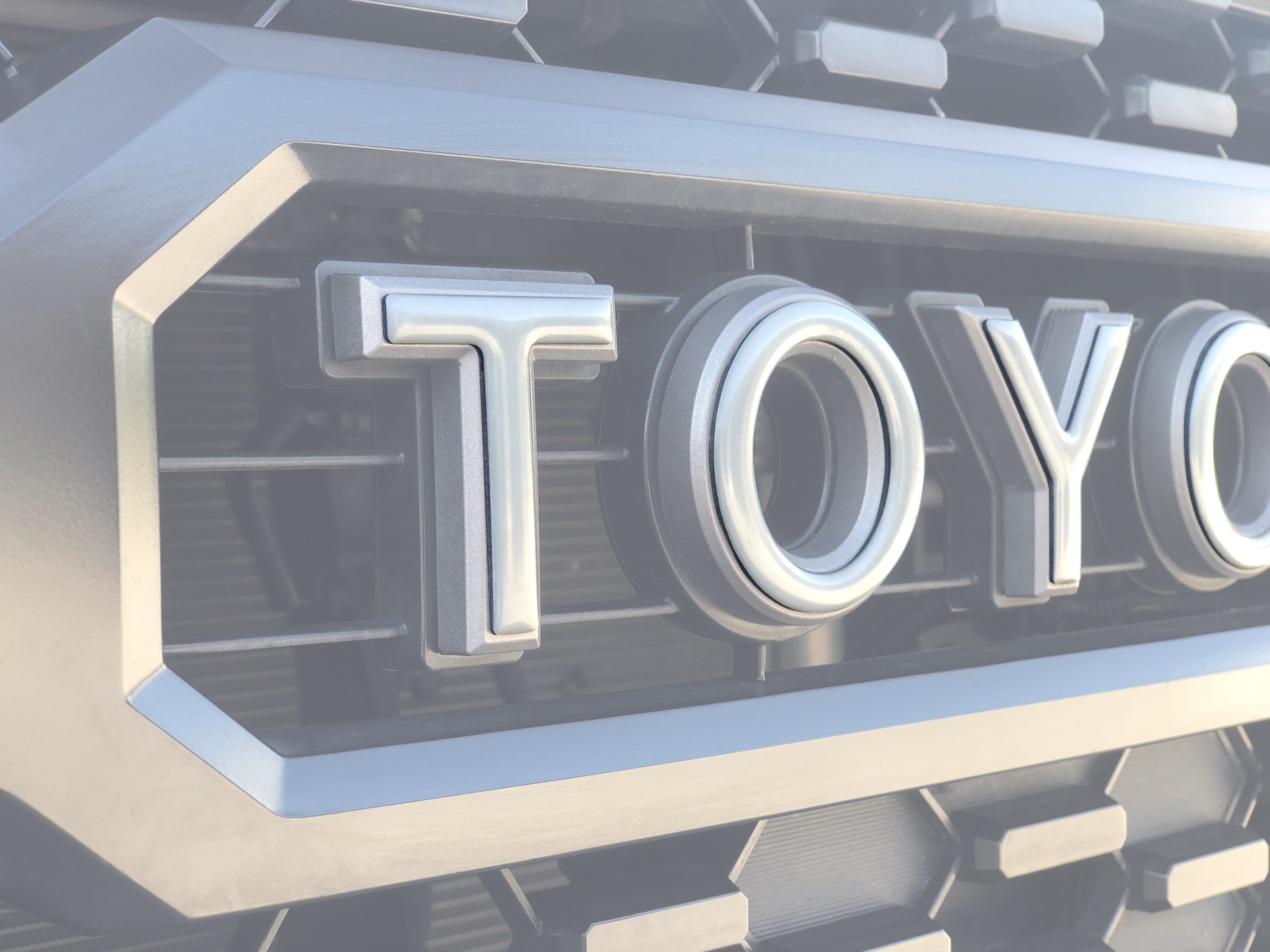Grille Letter Overlays Tacoma (2016-2026)