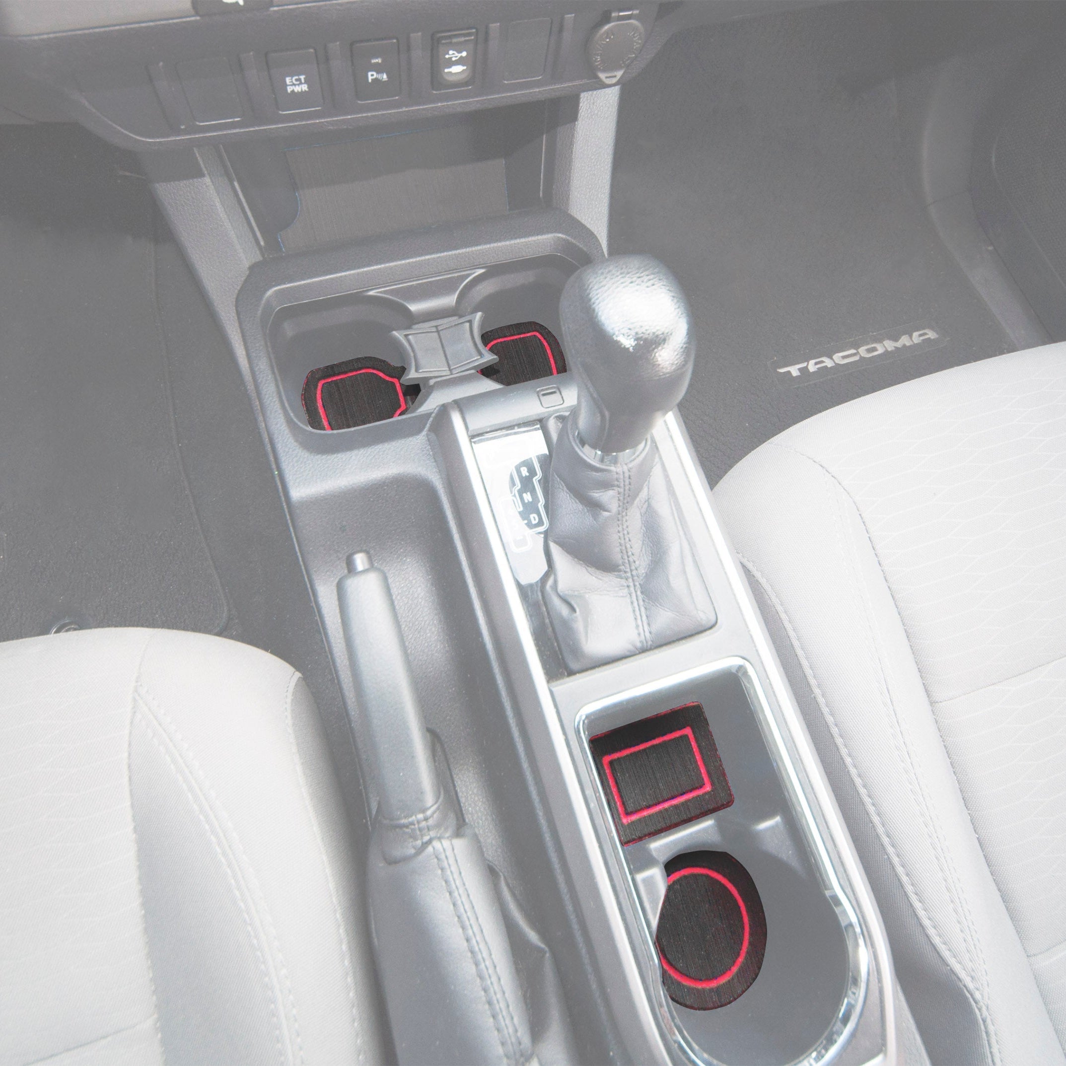 Center Console Cup Holder Inserts Tacoma (2016-2023)