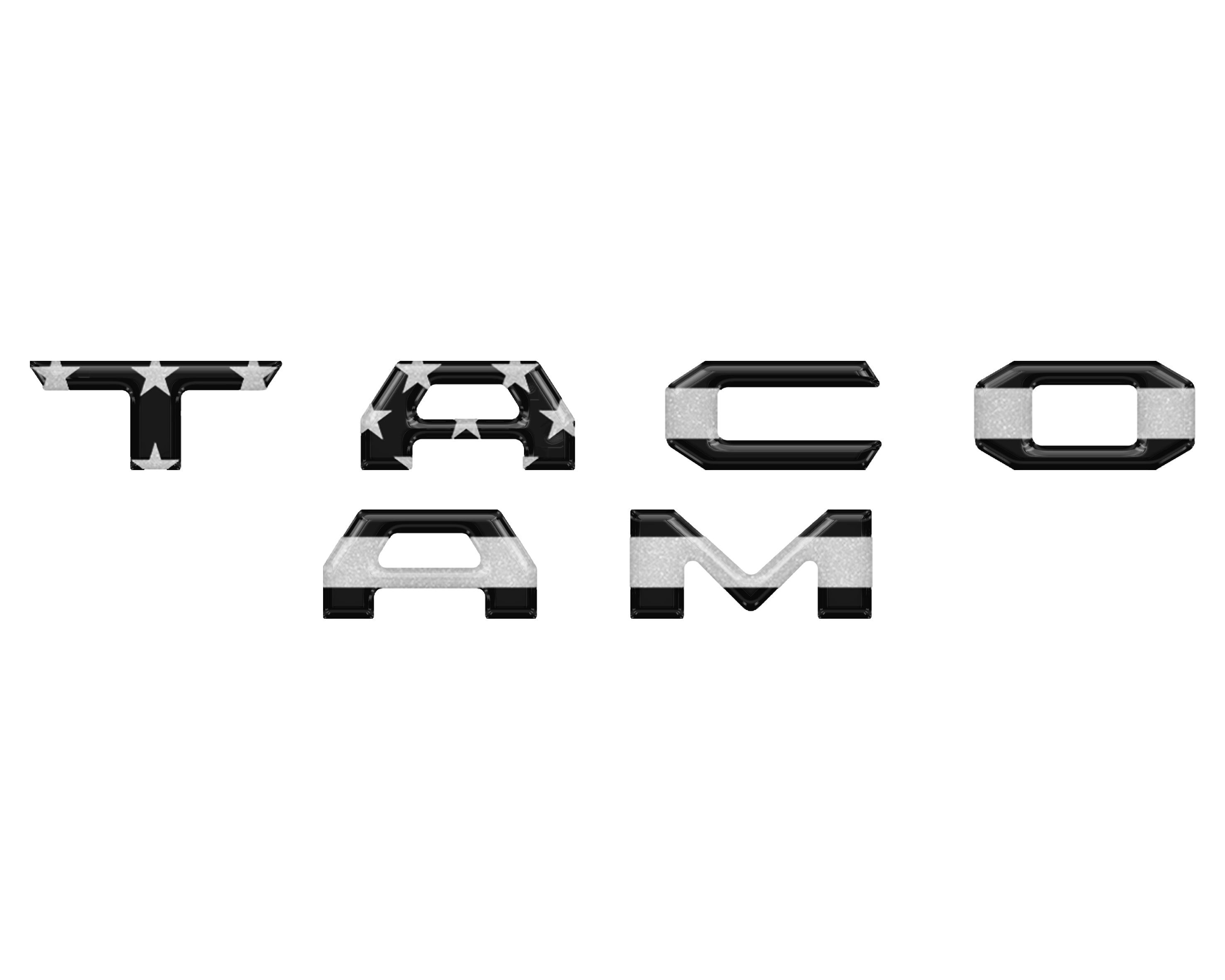 Glove Box Letter Inserts Tacoma (2016-2023)