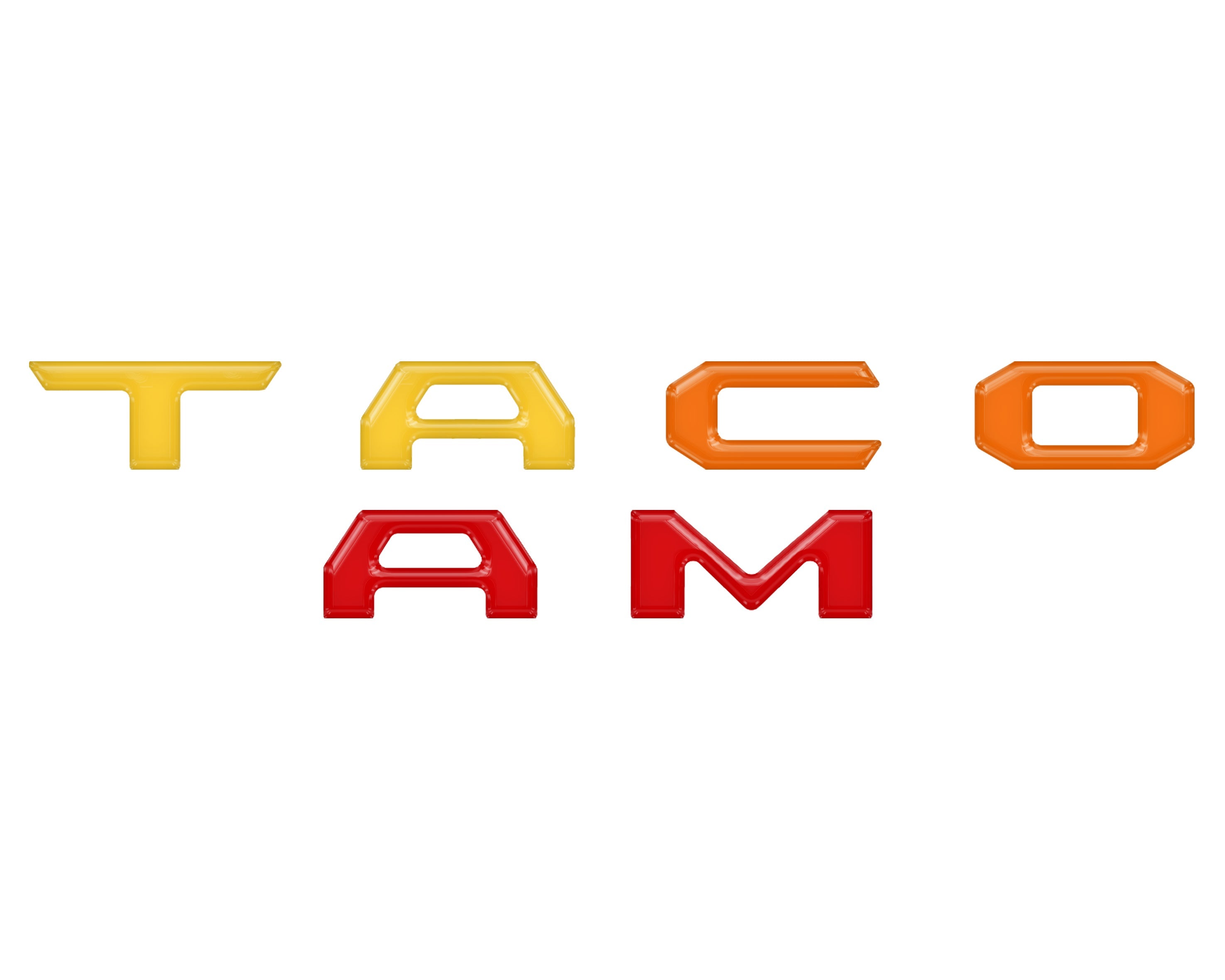 Glove Box Letter Inserts Tacoma (2016-2023)