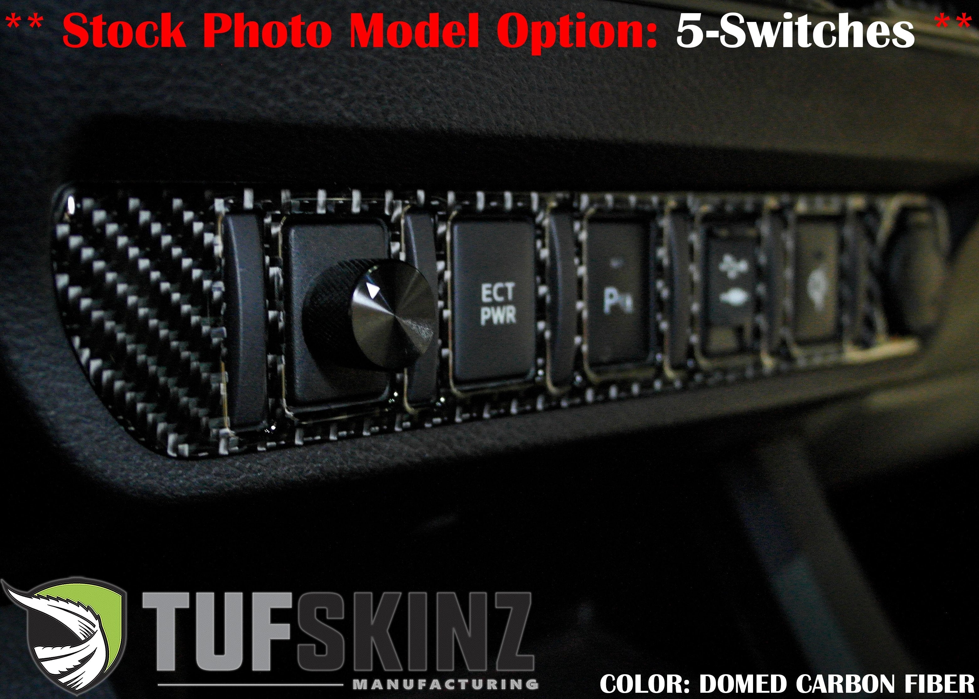 Center Dash Switch Panel Accent Overlay Tacoma (2016-2023)