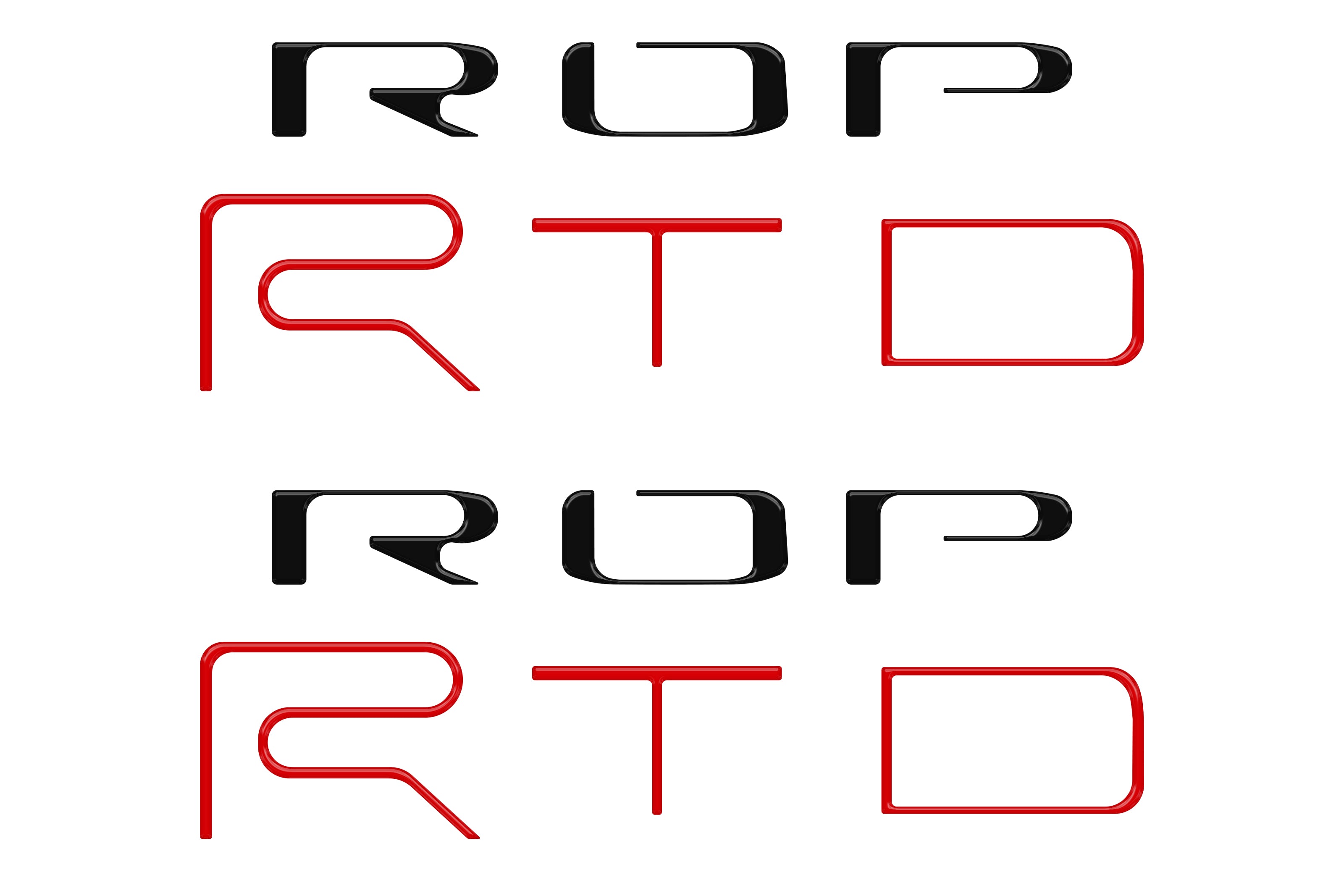 Bed Side Letter Inserts Tacoma (2022-2023)