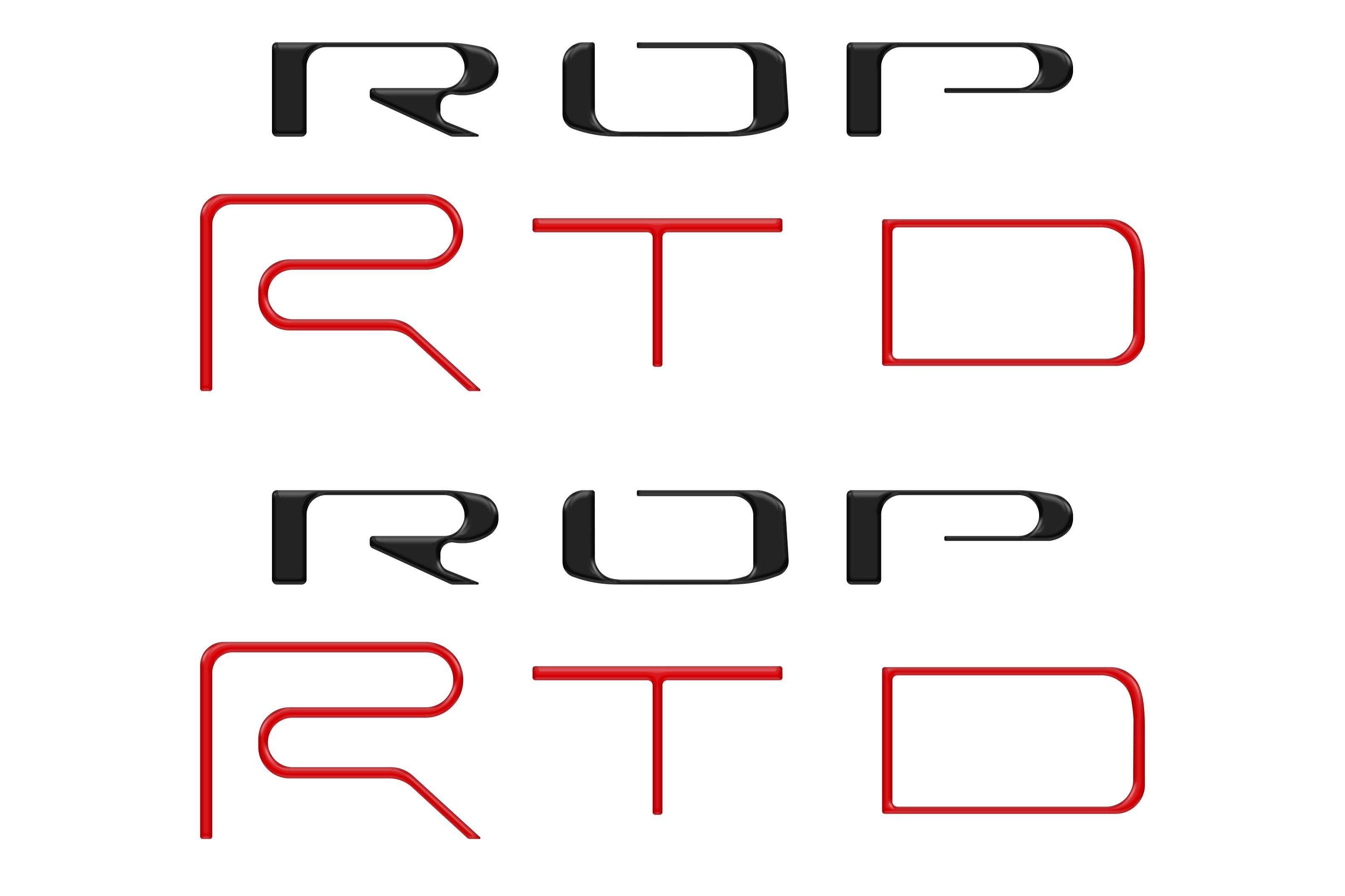 Bed Side Letter Inserts Tacoma (2022-2023)