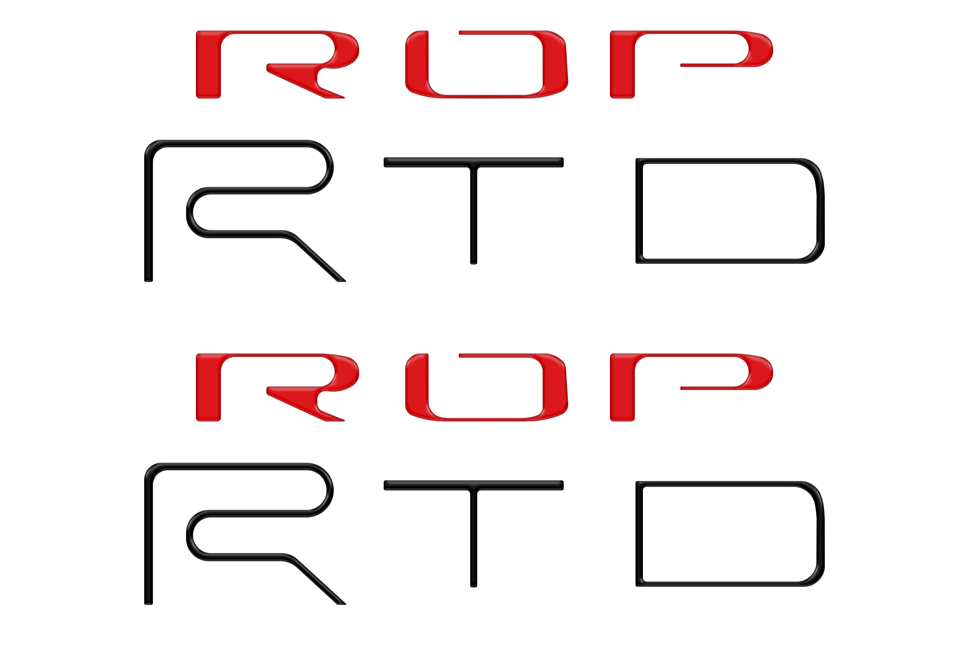 Bed Side Letter Inserts Tacoma (2022-2023)