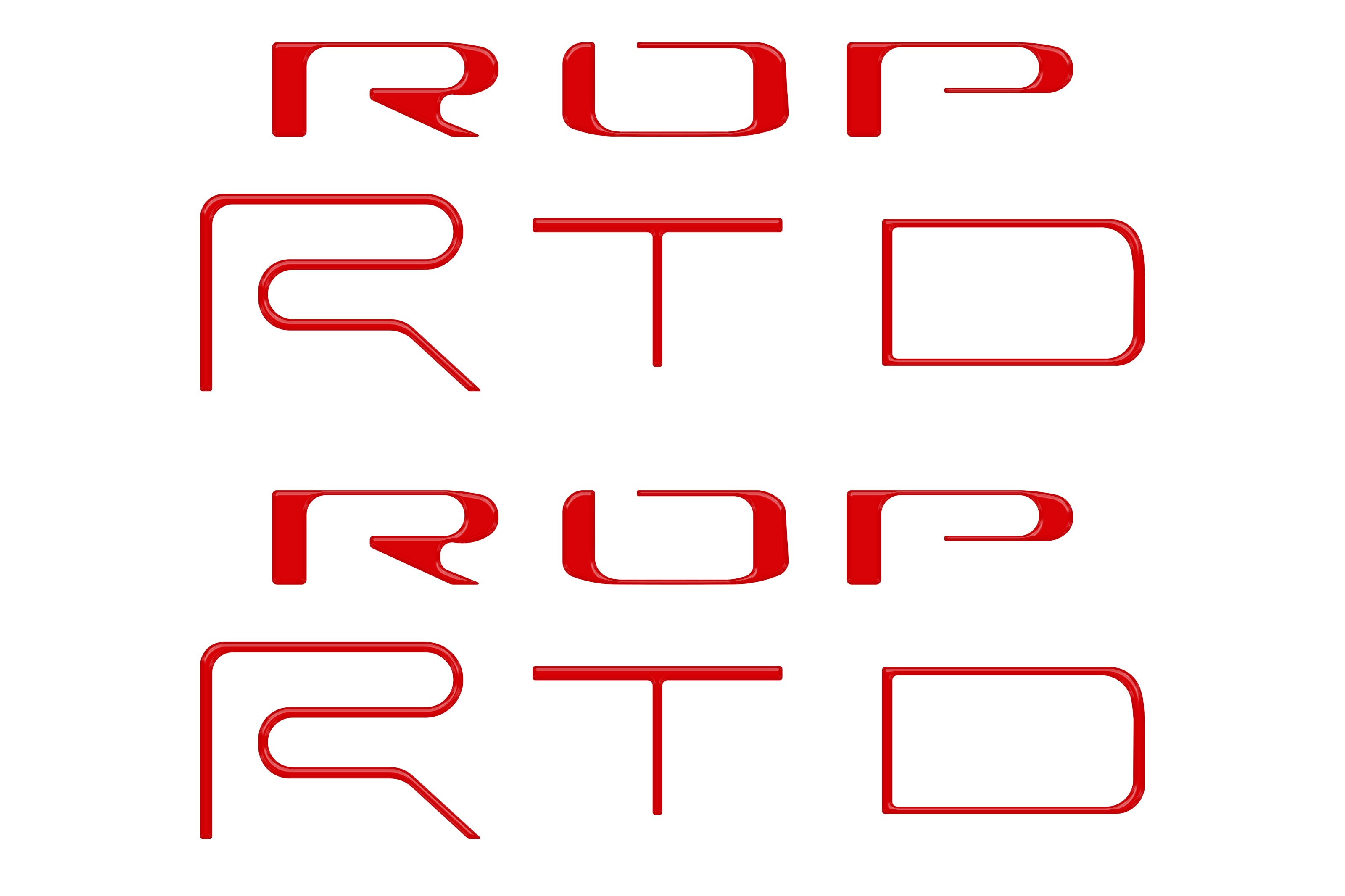 Bed Side Letter Inserts Tacoma (2022-2023)