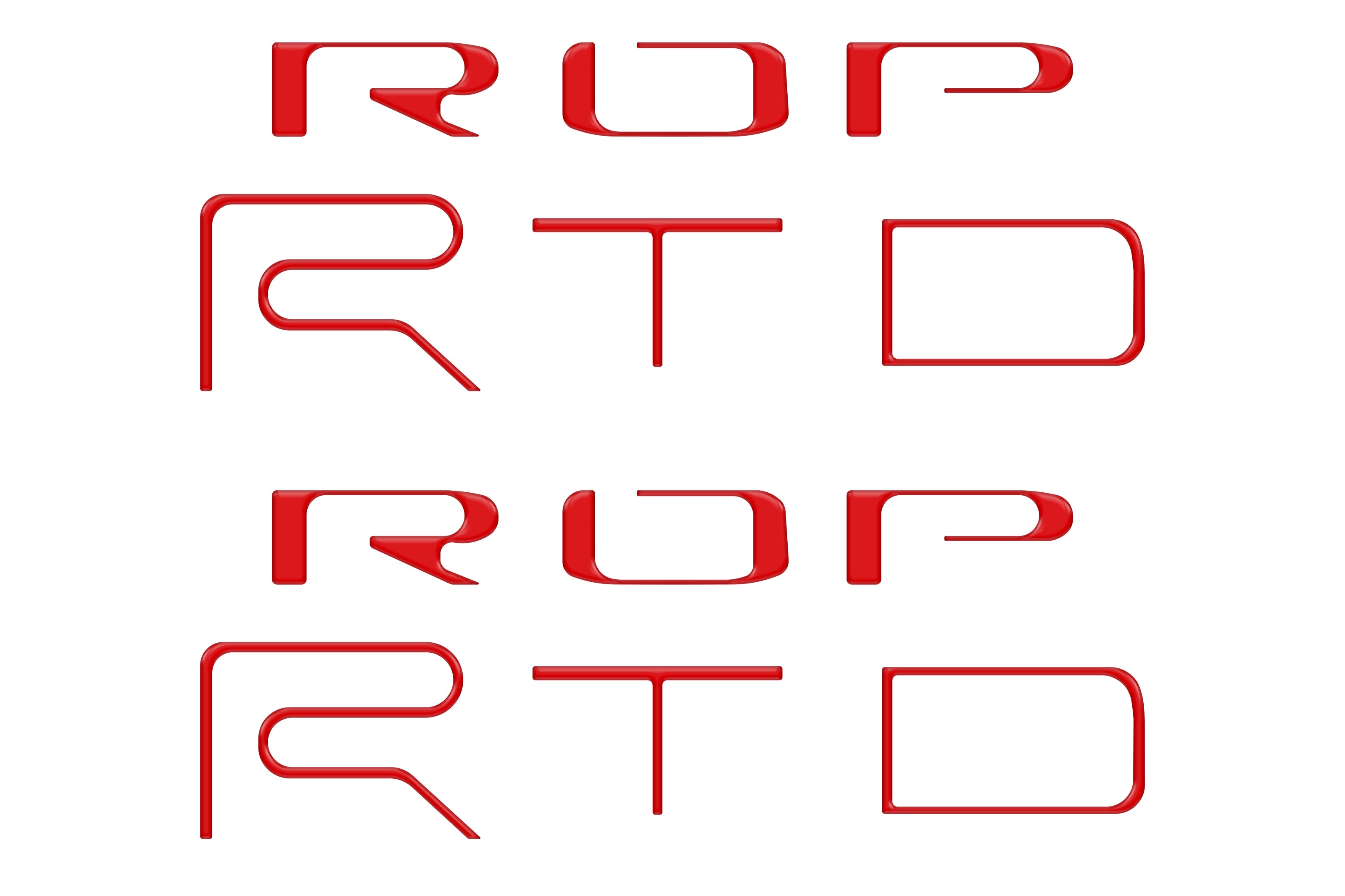 Bed Side Letter Inserts Tacoma (2022-2023)